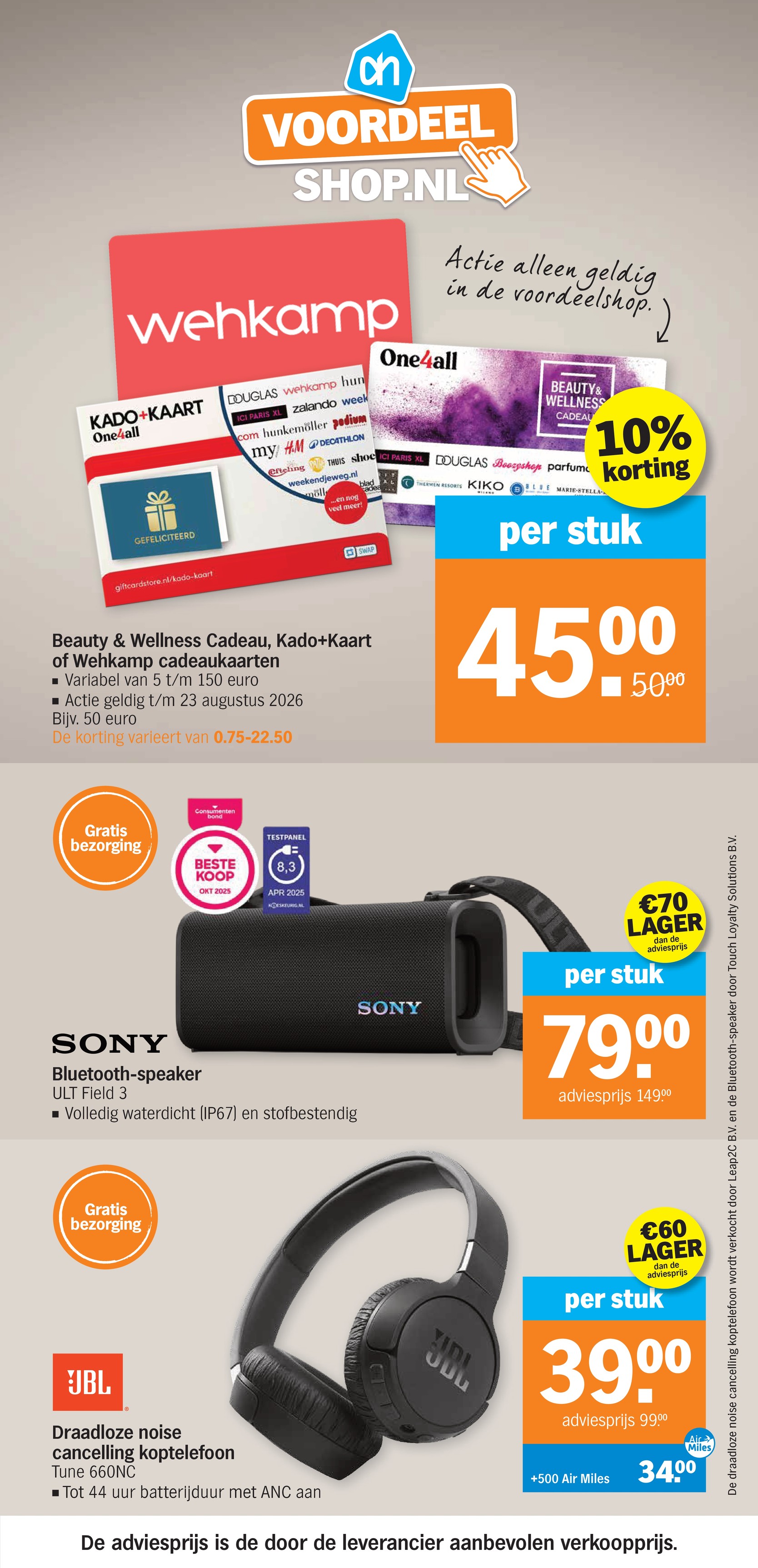 Albert Heijn folder, pagina 39 van 42