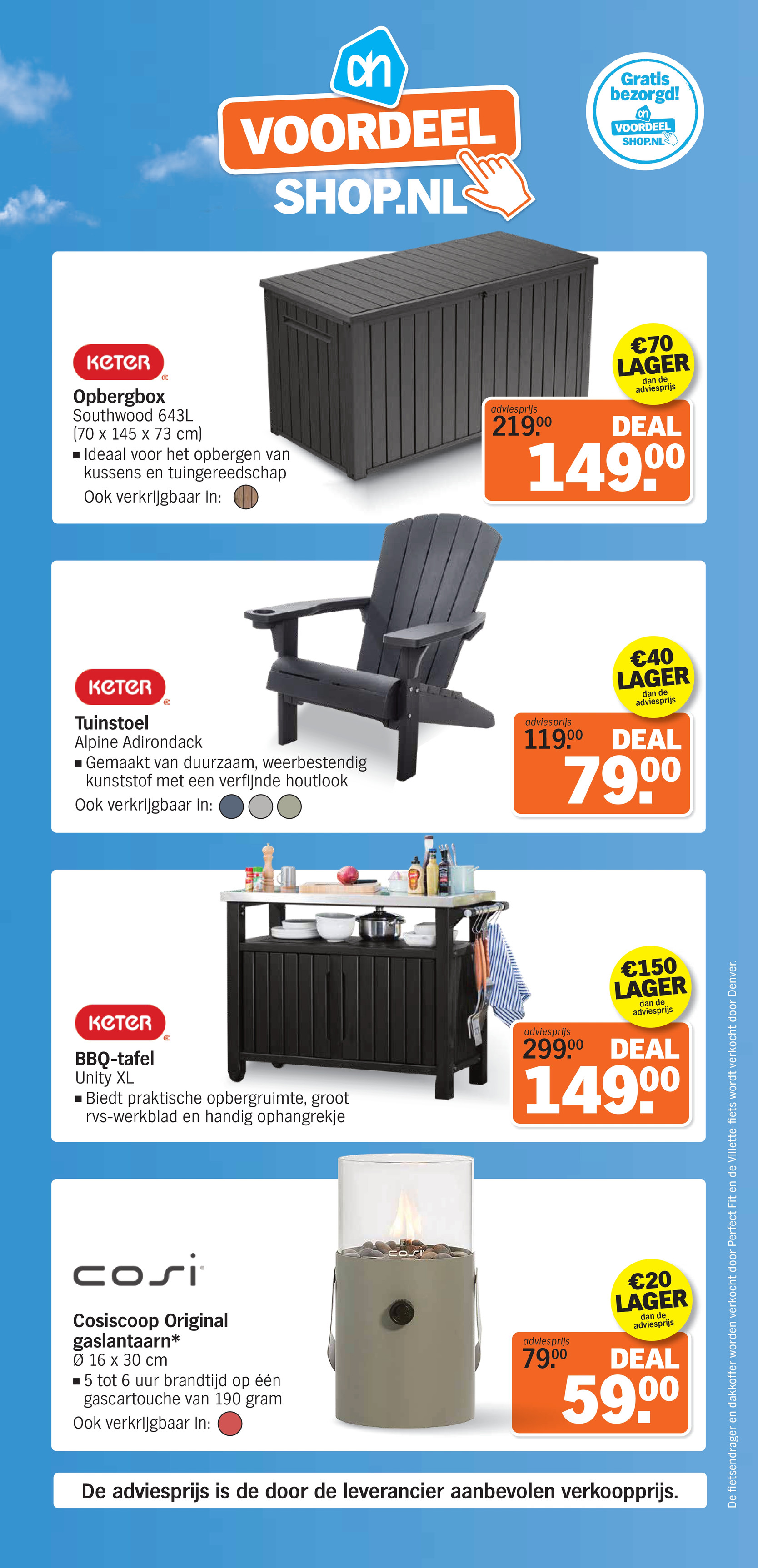 BBQ-tafel Unity XL, uit de Albert Heijn folder, pagina 3