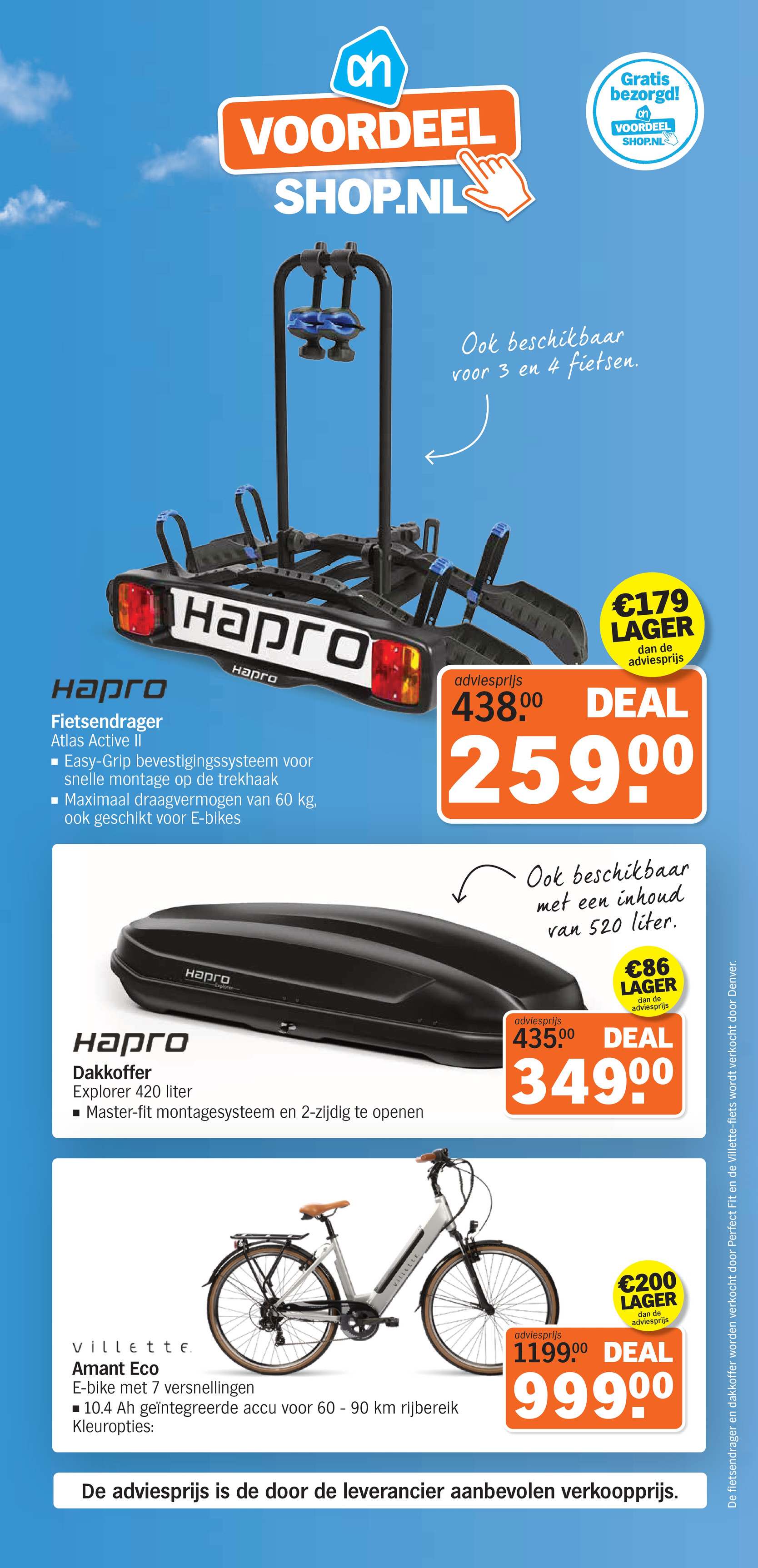 Hapro Dakkoffer Explorer 420 liter, uit de Albert Heijn folder, pagina 5