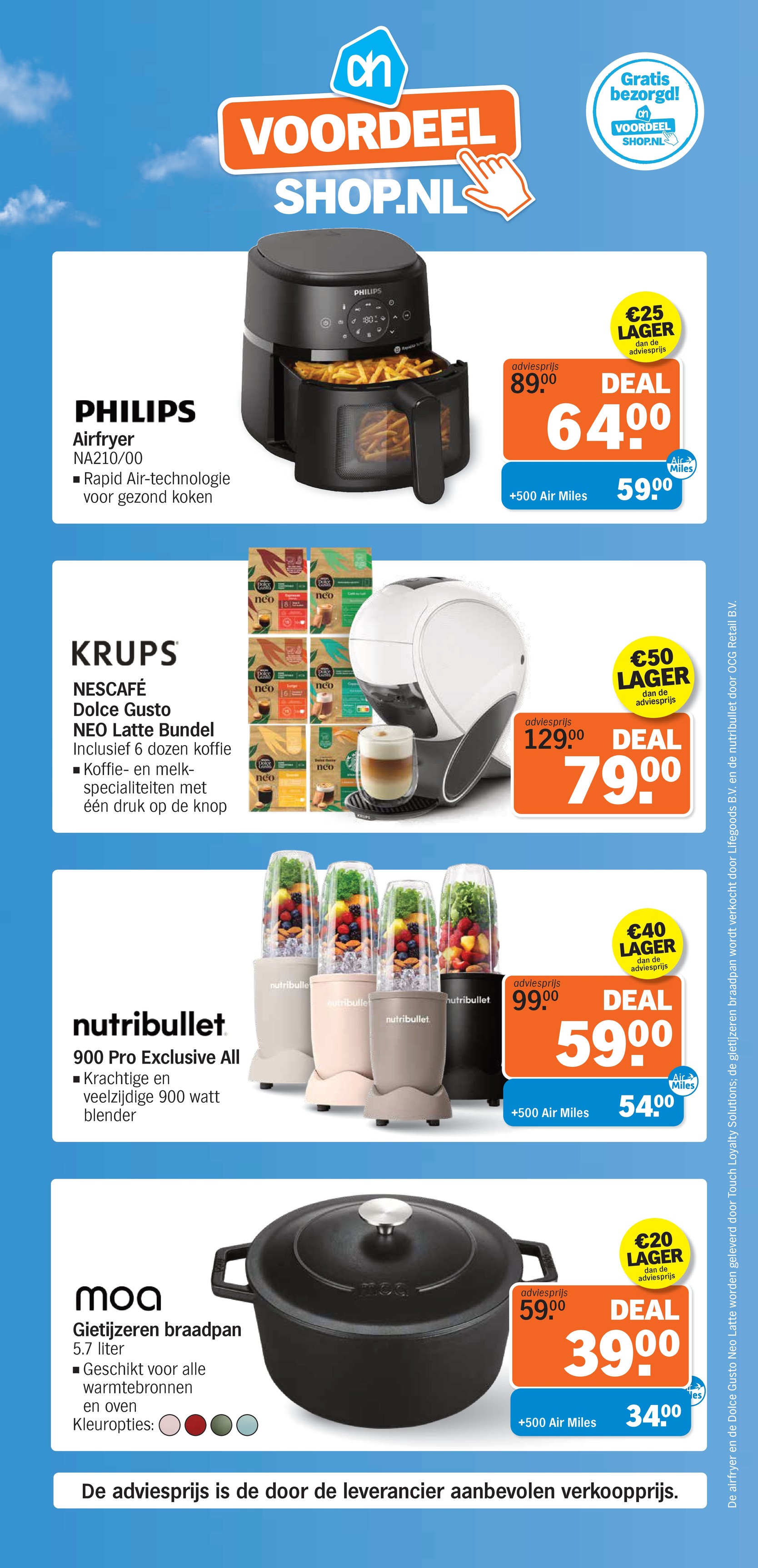 Krups Nescafé Dolce Gusto NEO Latte Bundel, uit de Albert Heijn folder, pagina 4