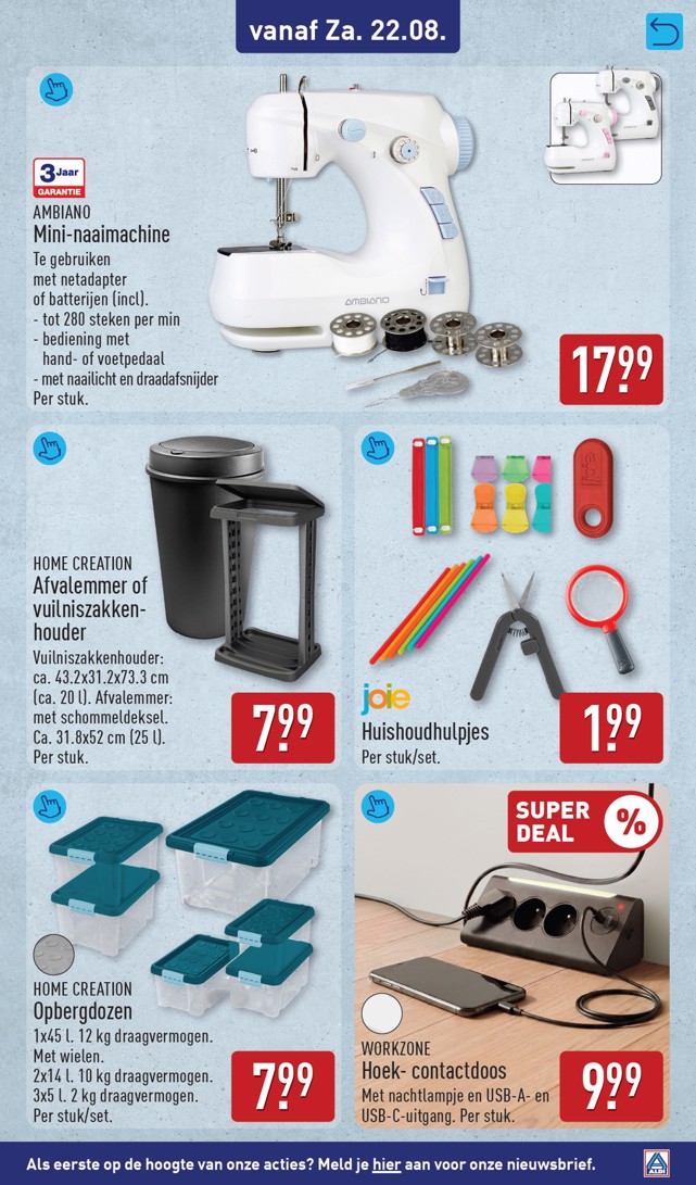 Aldi folder, pagina 47 van 56