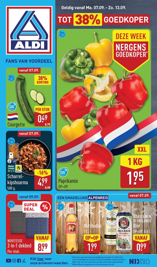 Aldi folder