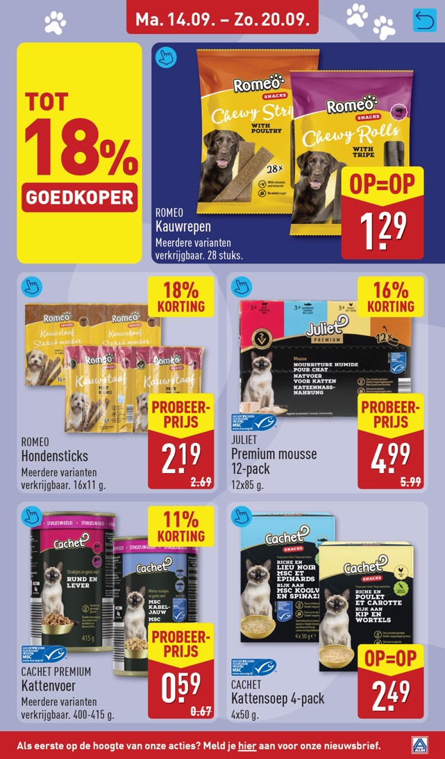 Aldi folder, pagina 25 van 59