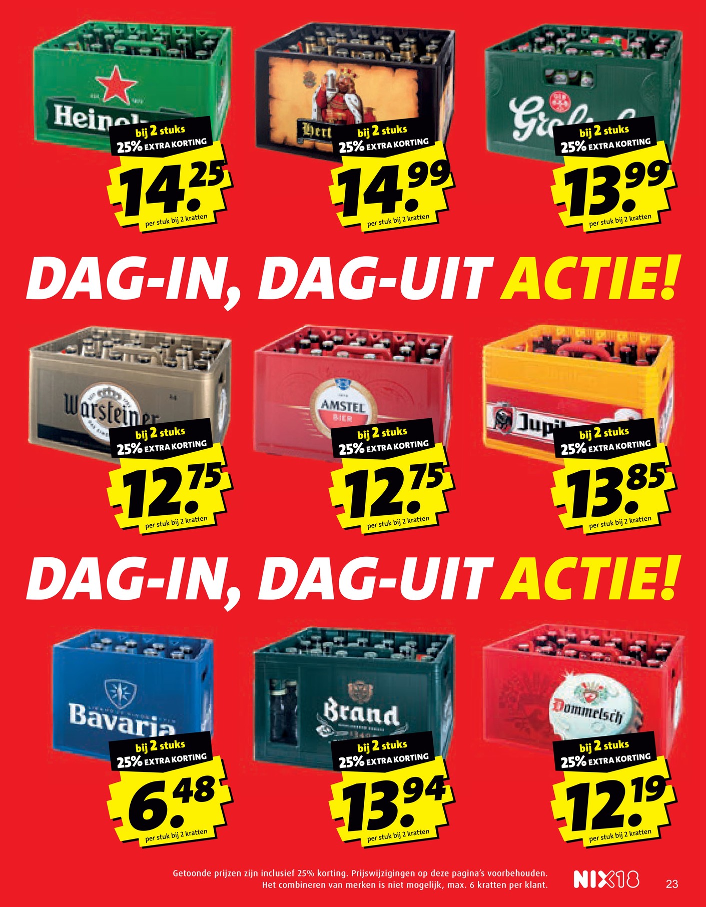 Dommelsch, gemarkeerd op pagina 23 van de Boni folder