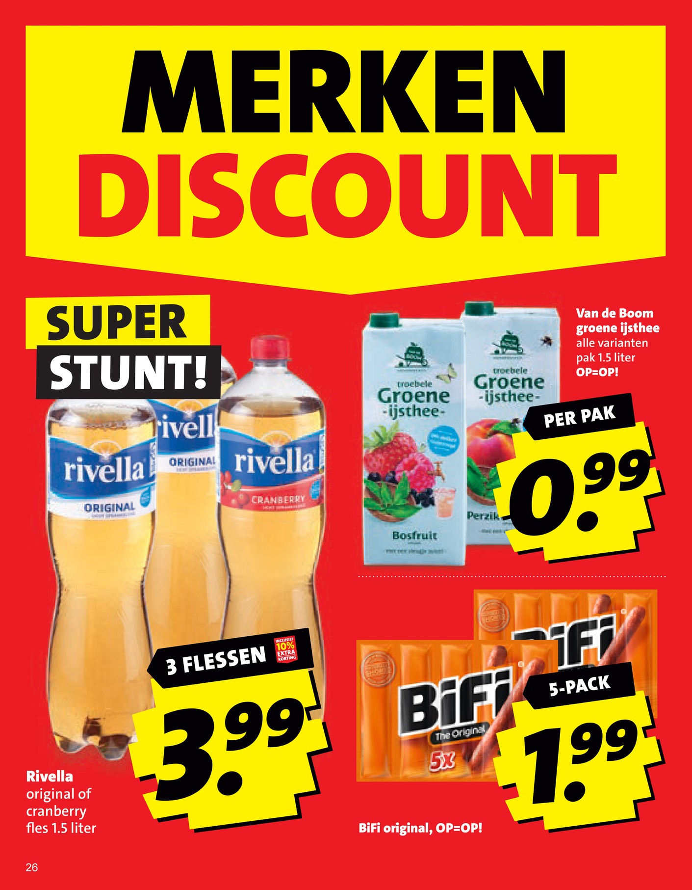 BiFi original, gemarkeerd op pagina 26 van de Boni folder