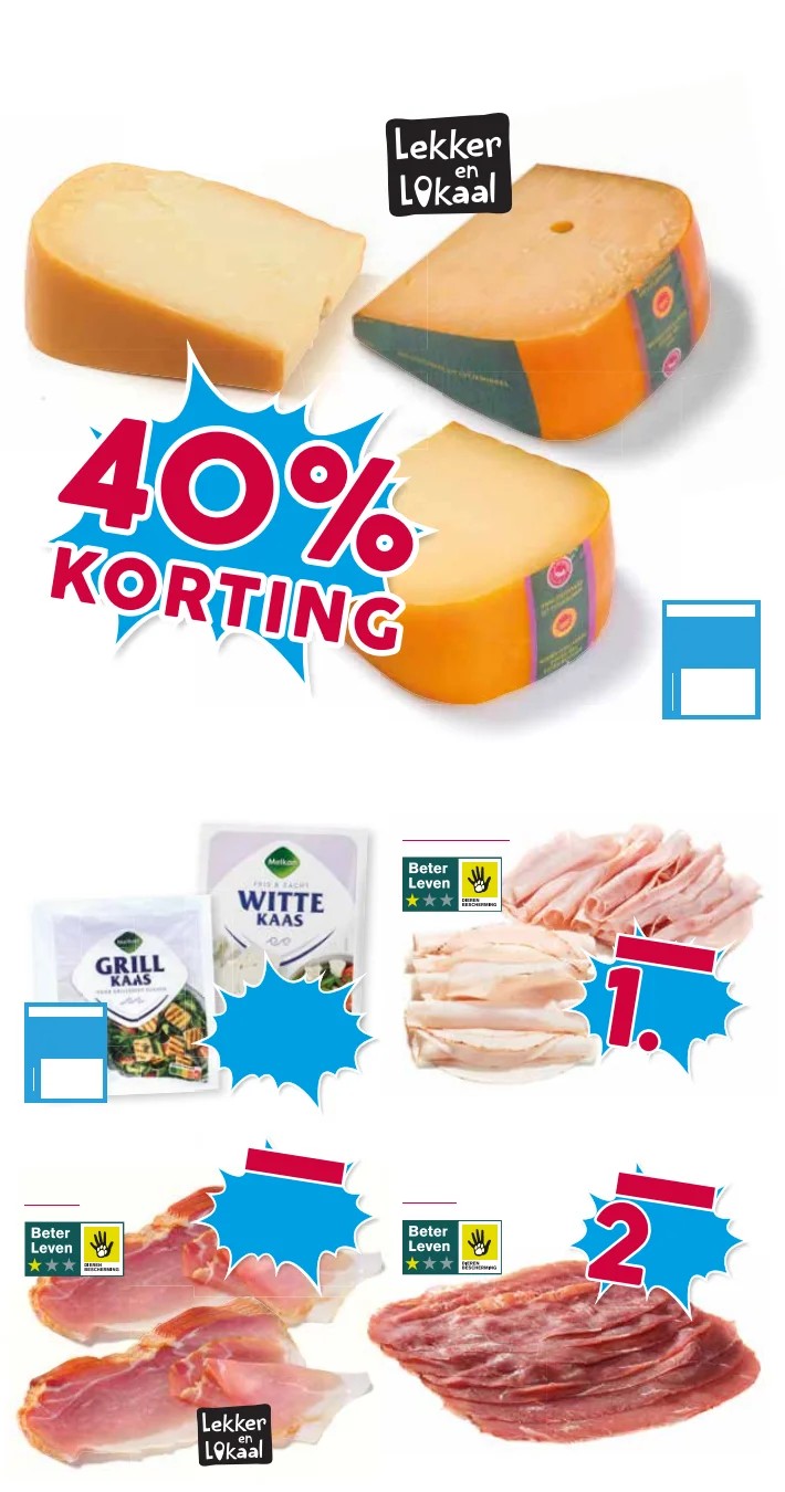 Vleeswaren, gemarkeerd op pagina 17 van de Boons Markt folder