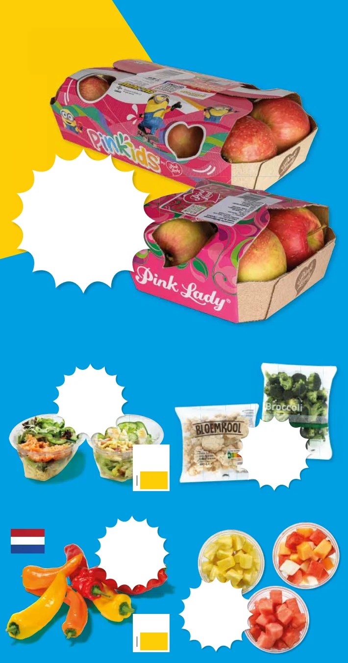 Paprika mix, gemarkeerd op pagina 4 van de Boons Markt folder