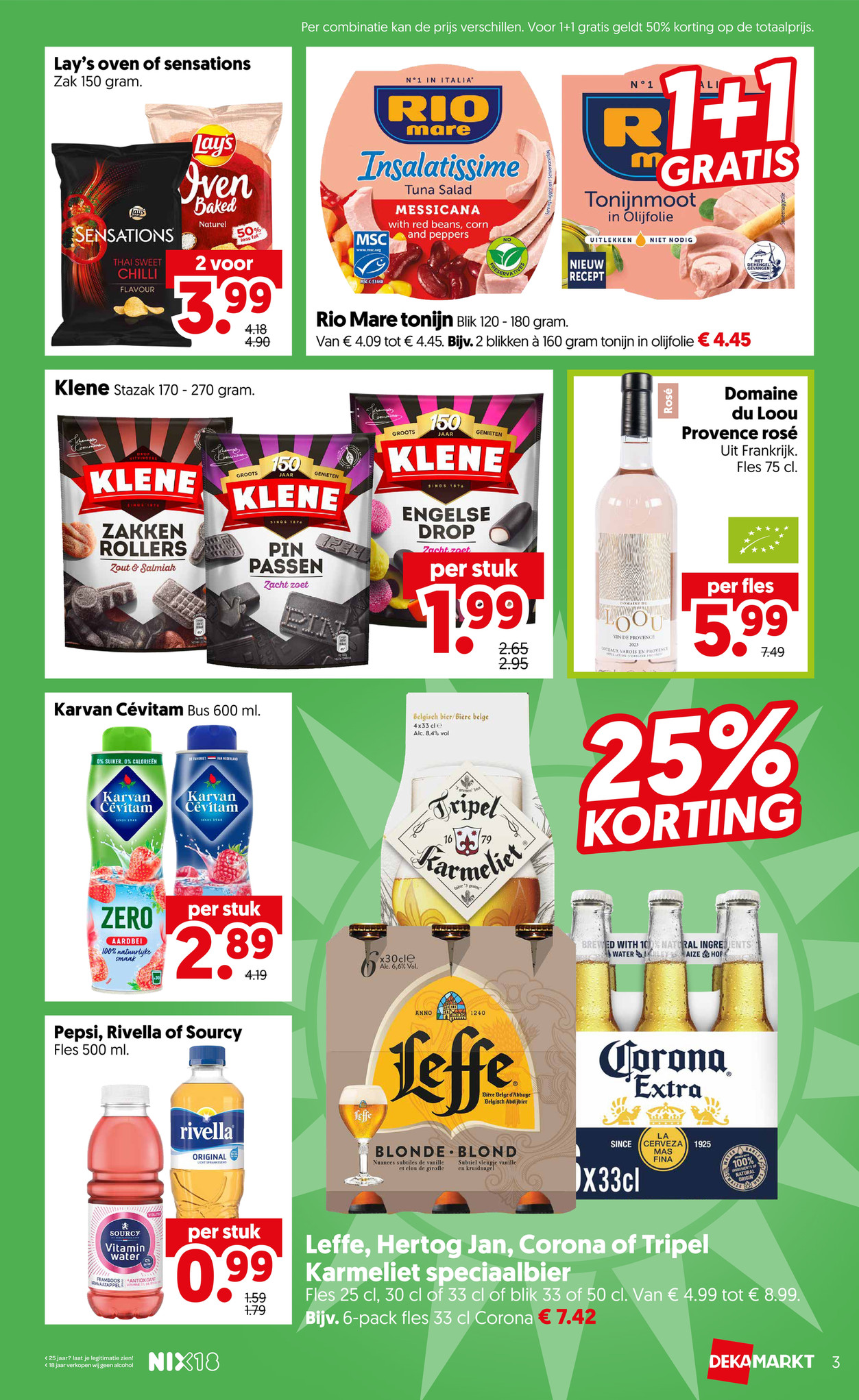 Karvan Cévitam, gemarkeerd op pagina 5 van de Dekamarkt folder