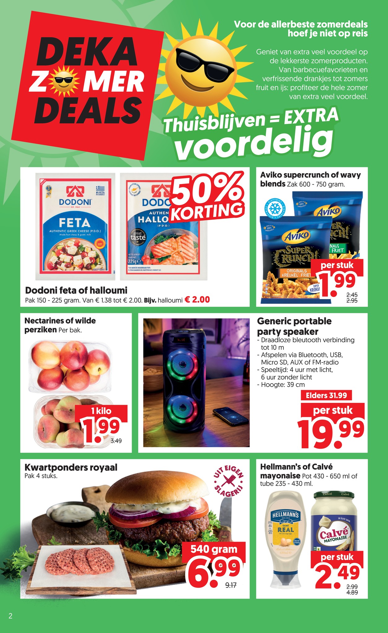 Dekamarkt folder pagina 2