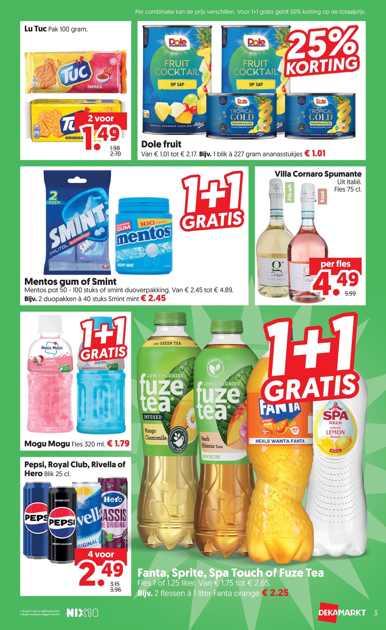 Dekamarkt folder pagina 3