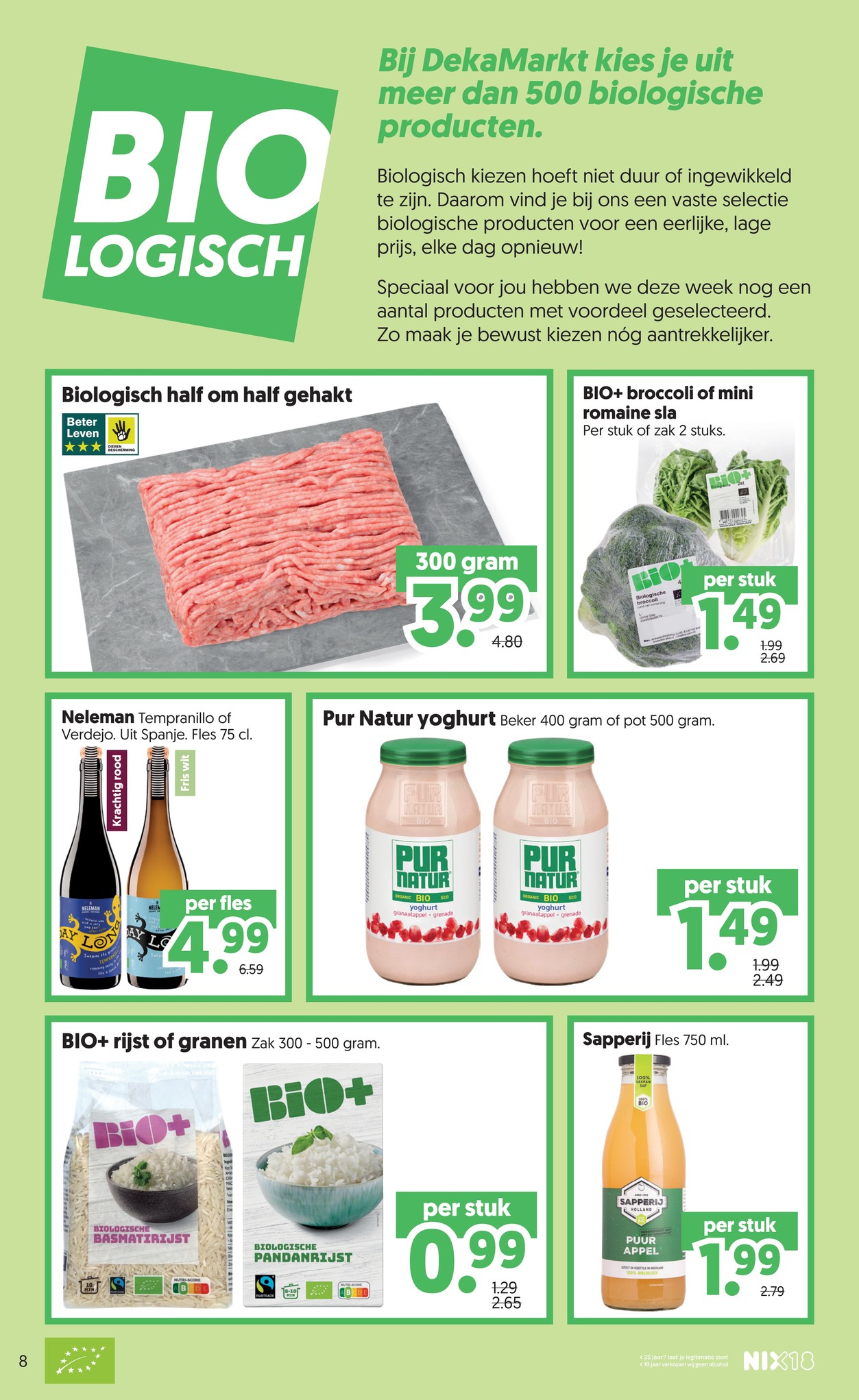 Dekamarkt folder pagina 8