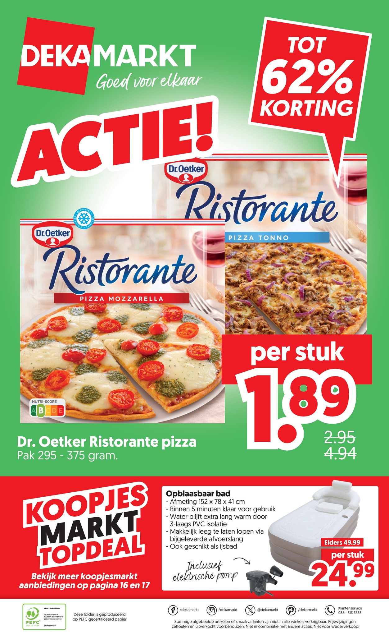 Dekamarkt folder, pagina 24 van 24