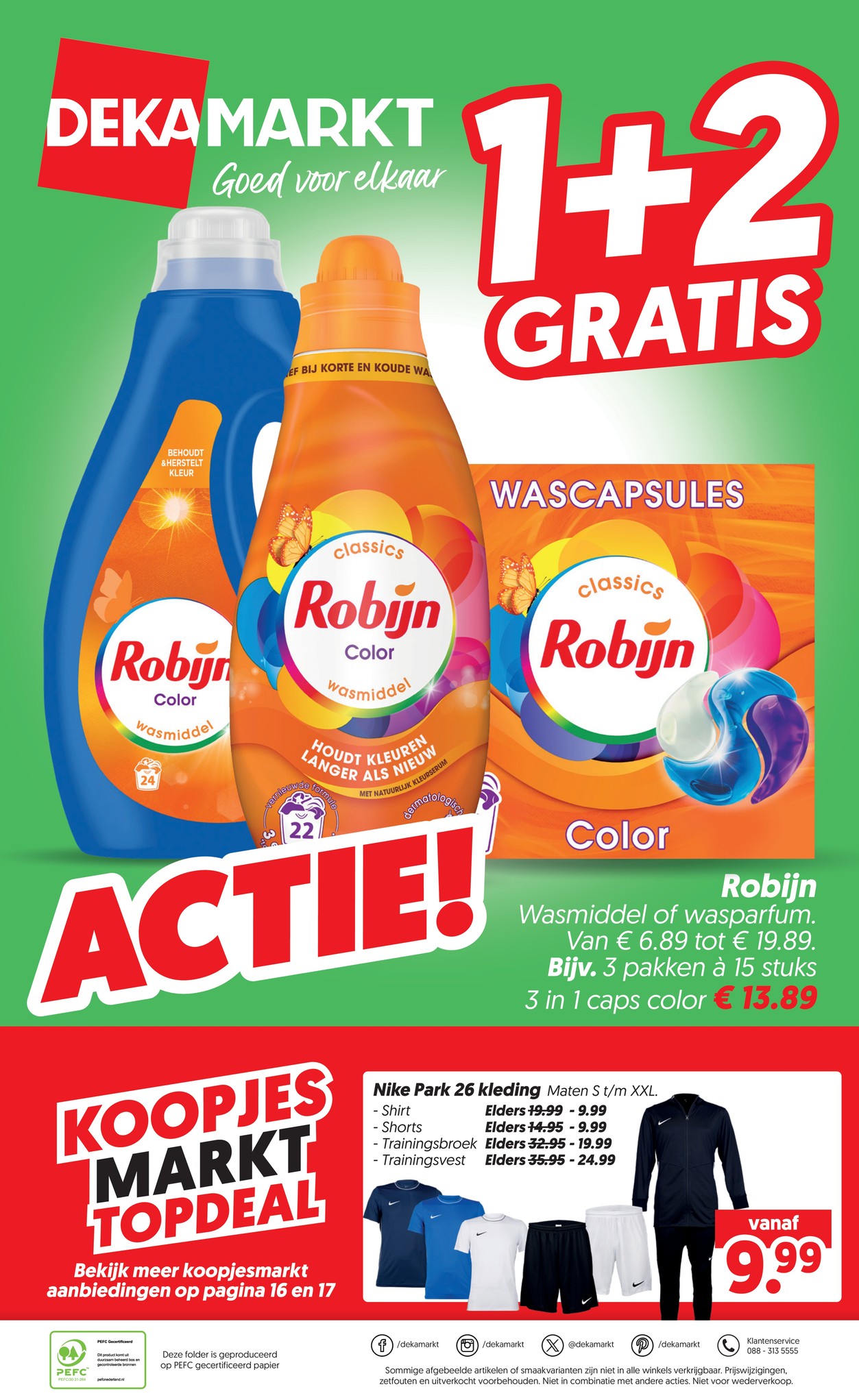 Dekamarkt folder, pagina 22 van 22
