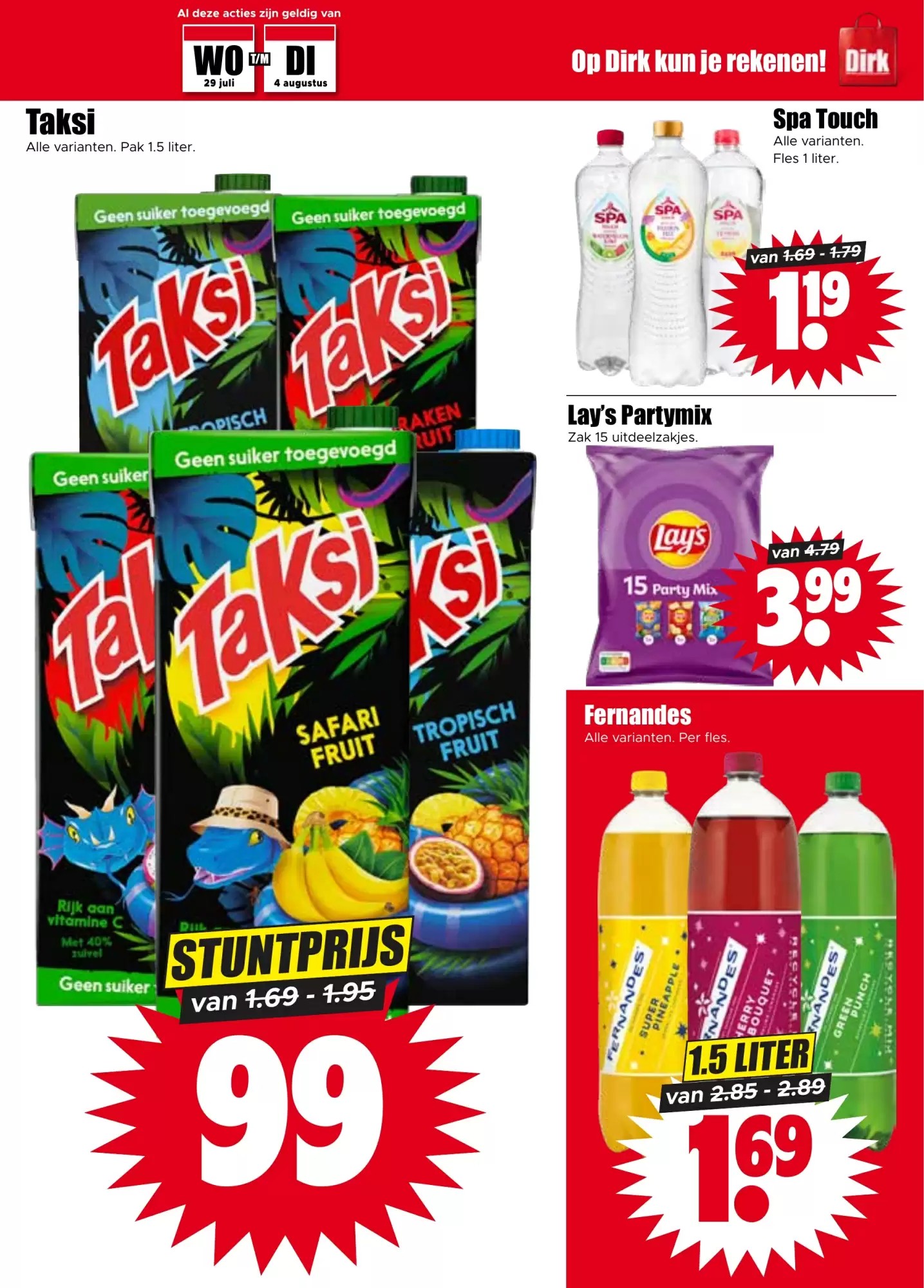 Spa Touch, gemarkeerd op pagina 15 van de Dirk folder