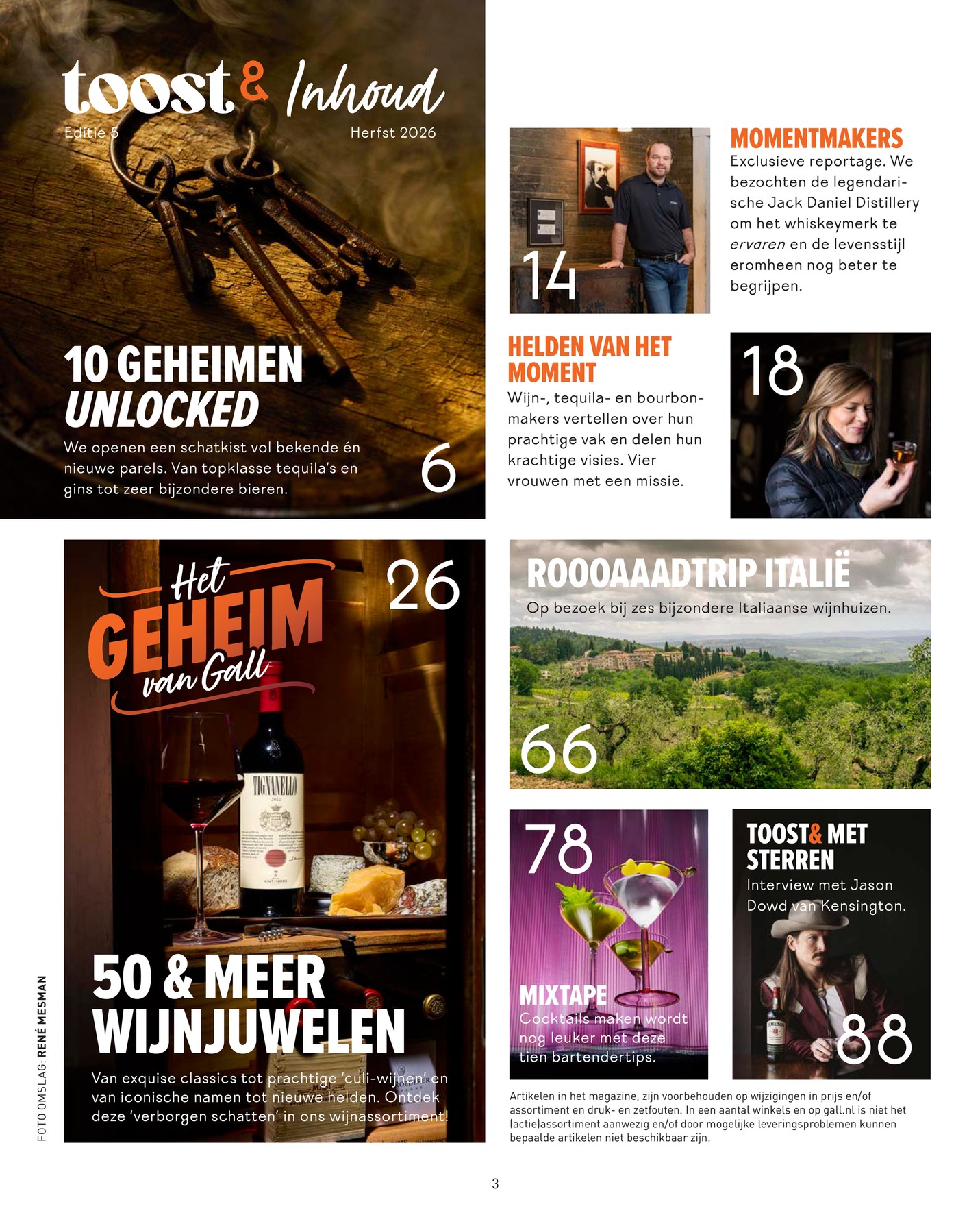 Gall & Gall folder, pagina 3 van 92