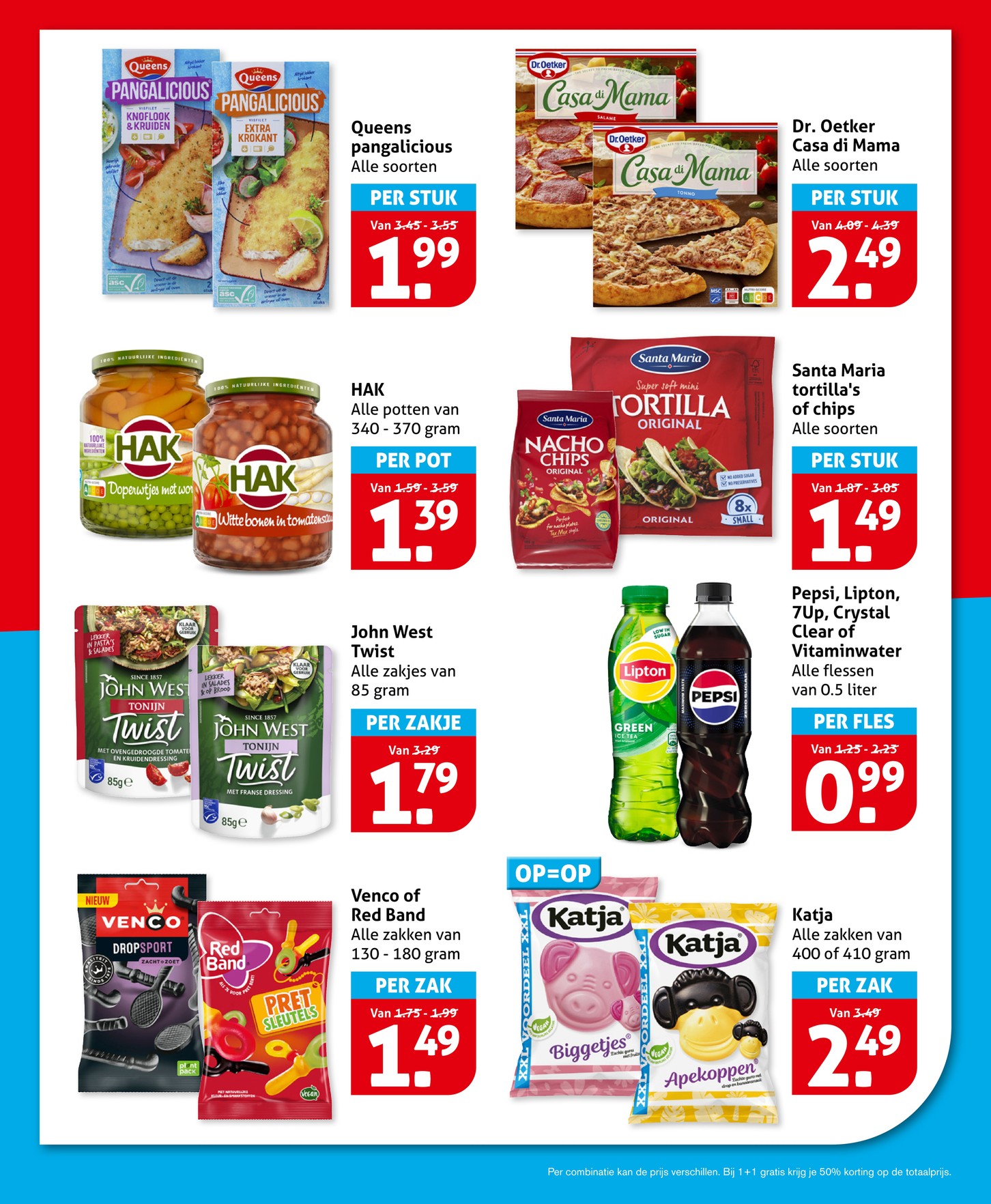 HAK potten, gemarkeerd op pagina 18 van de Hoogvliet folder