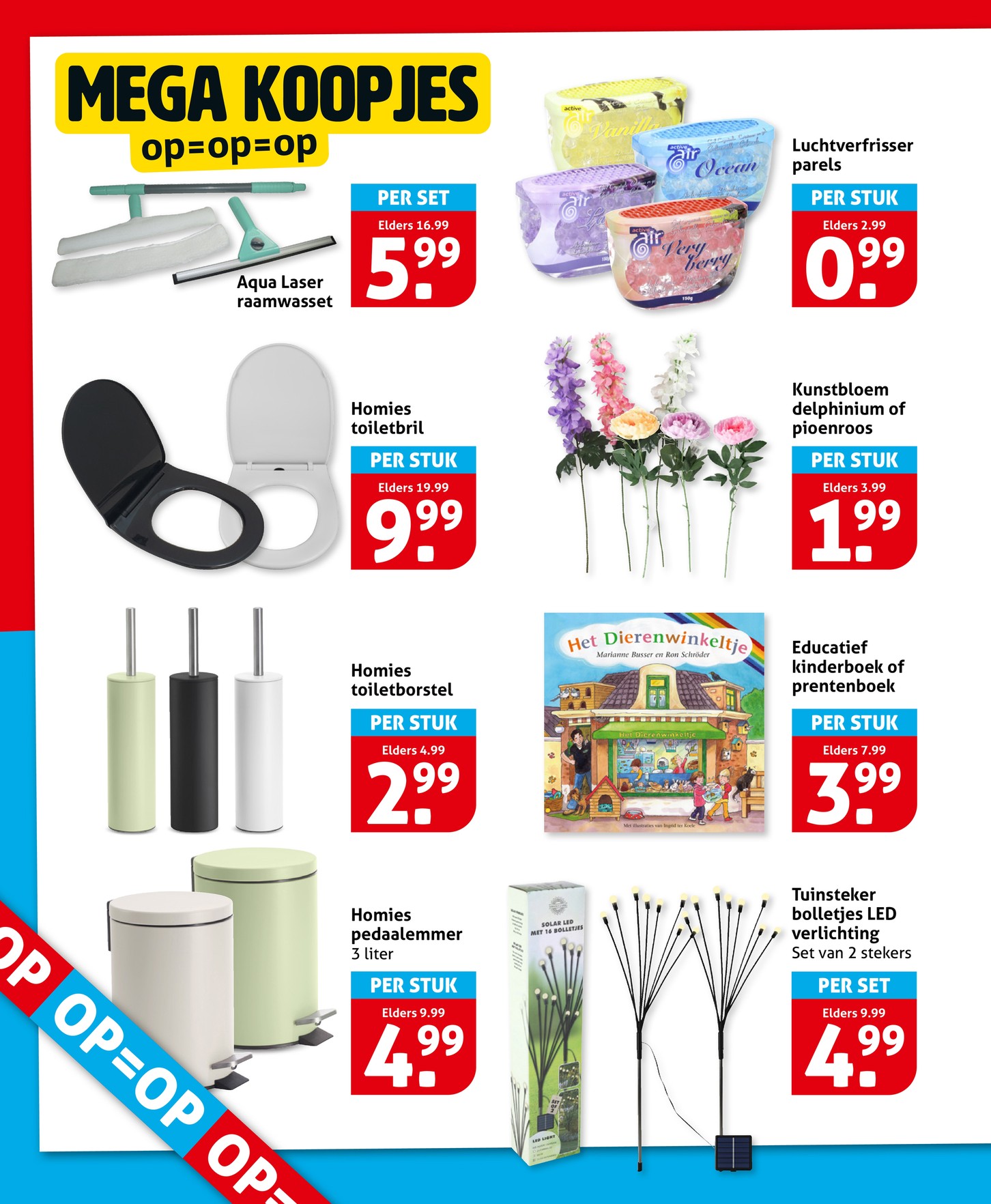 Luchtverfrisser parels, gemarkeerd op pagina 26 van de Hoogvliet folder