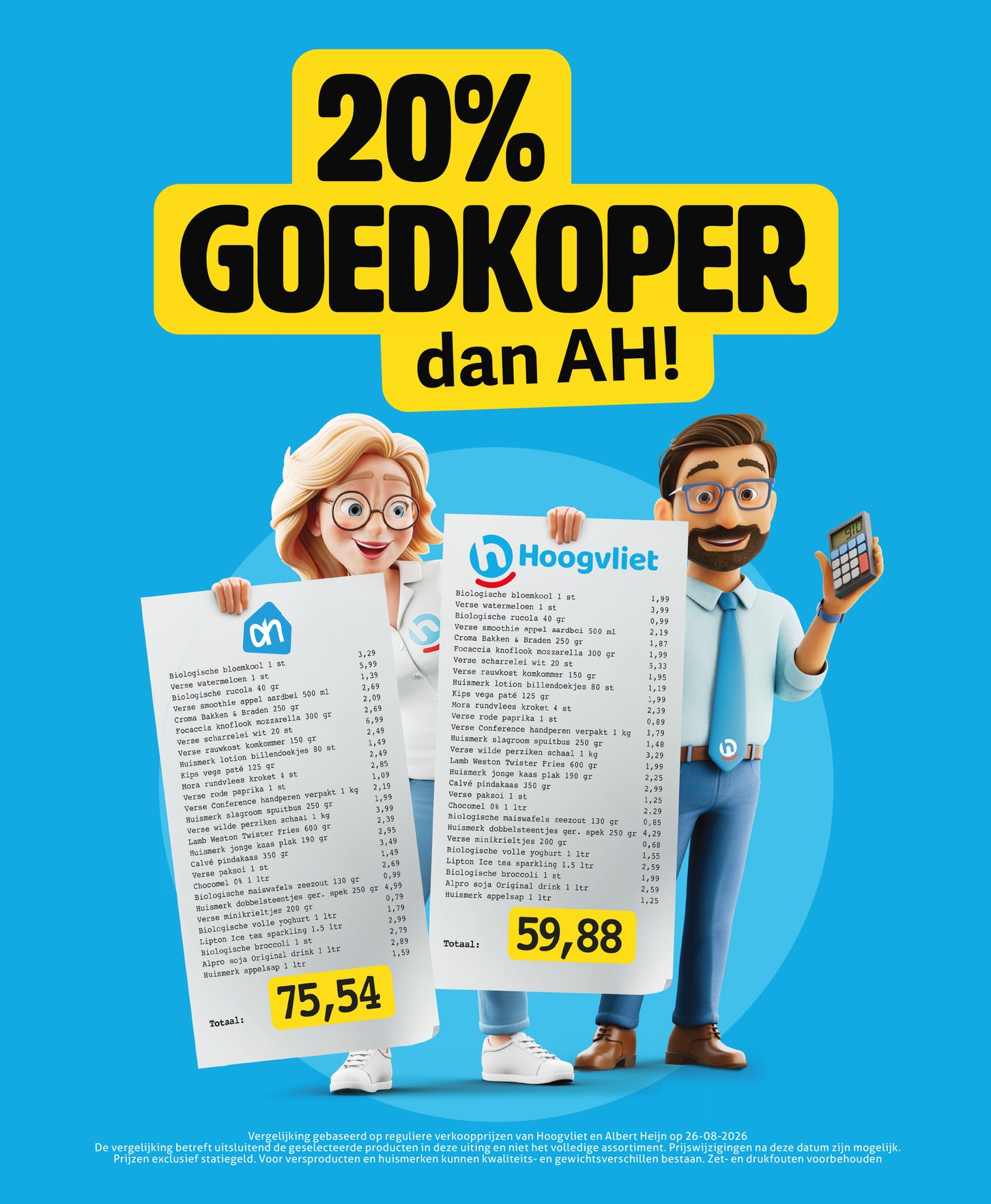Biologische maiswafels zeezout, uit de Hoogvliet folder, pagina 28
