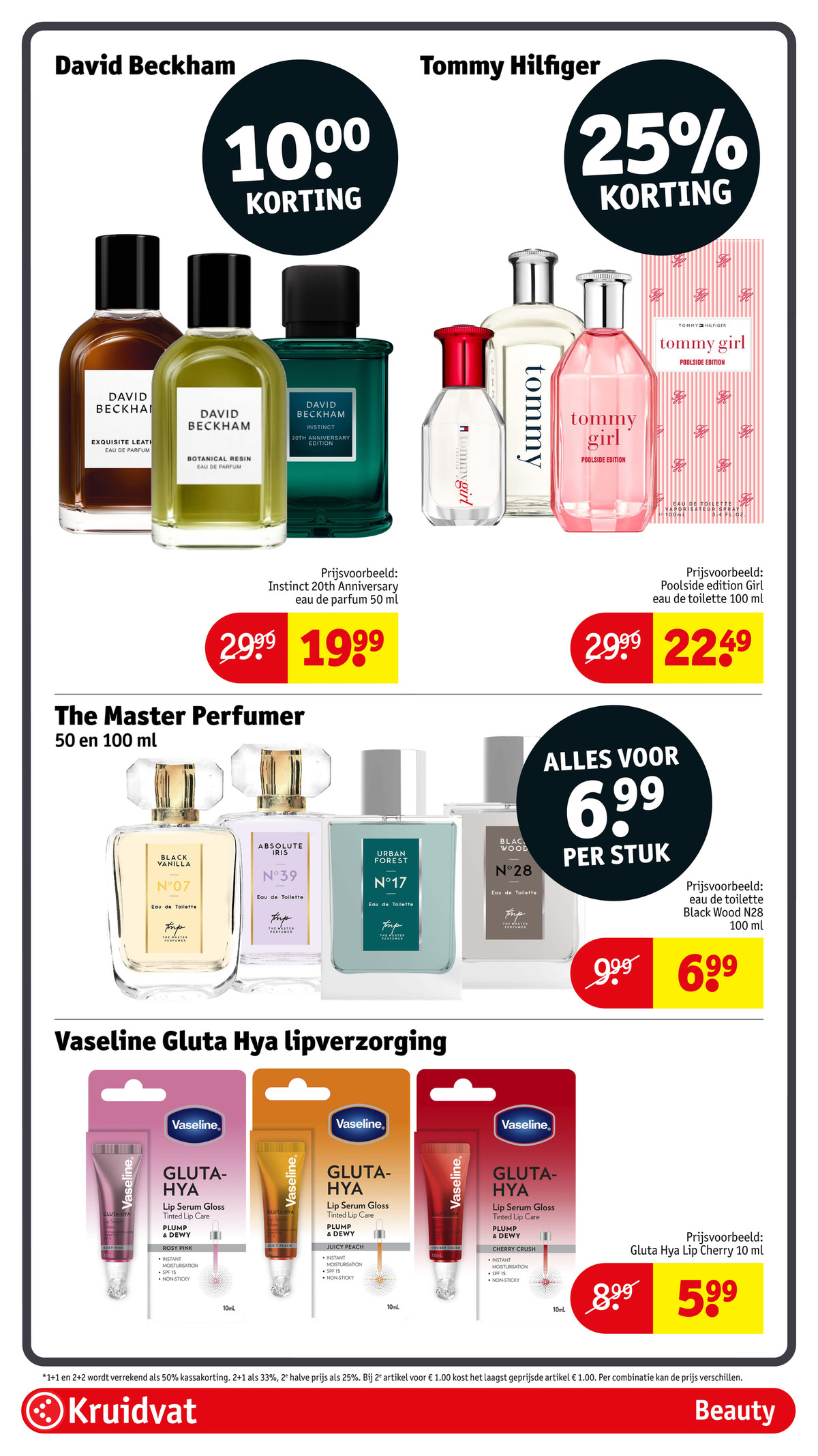 The Master Perfumer, gemarkeerd op pagina 6 van de Kruidvat folder