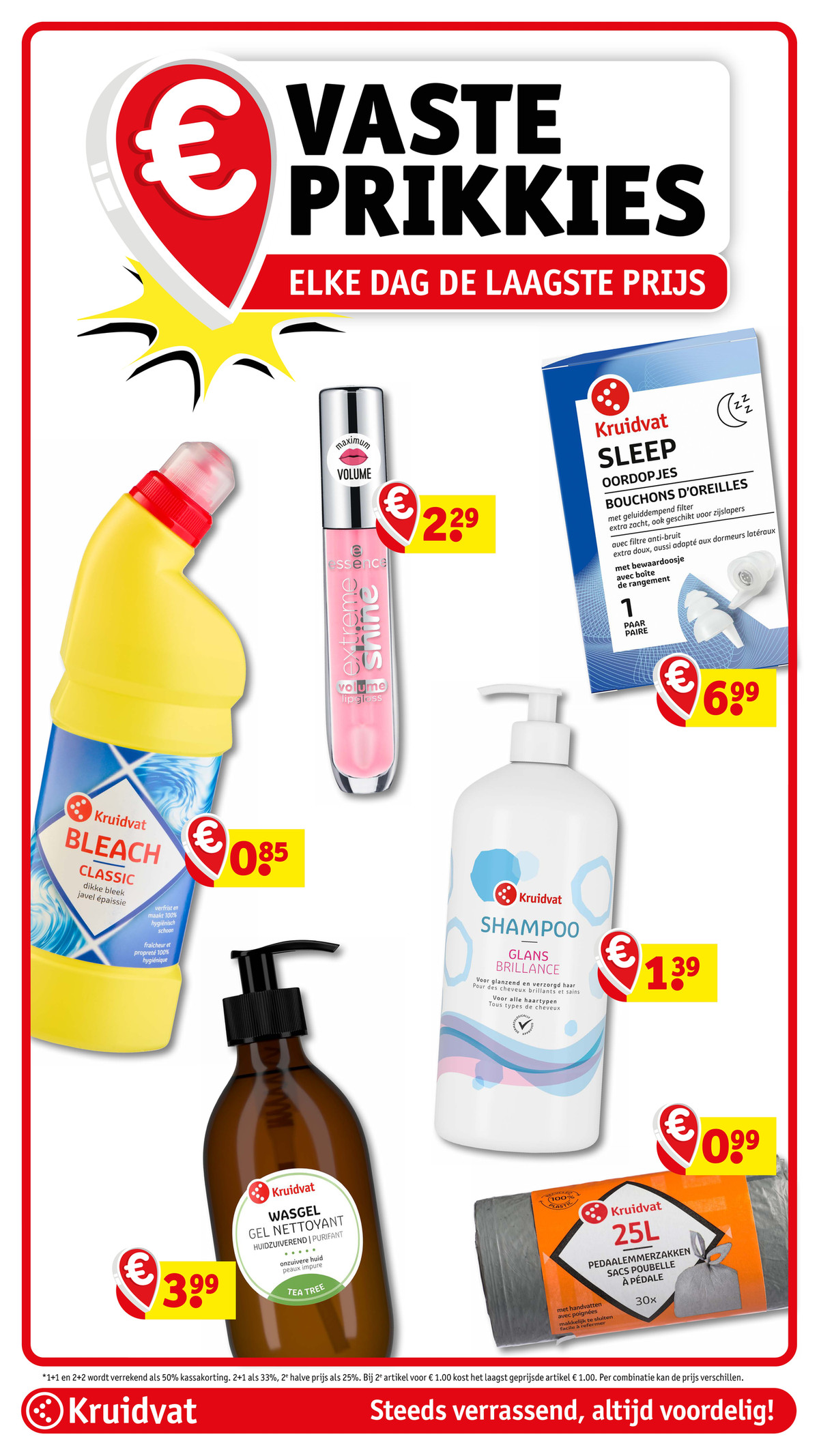 Bleach Classic, gemarkeerd op pagina 34 van de Kruidvat folder