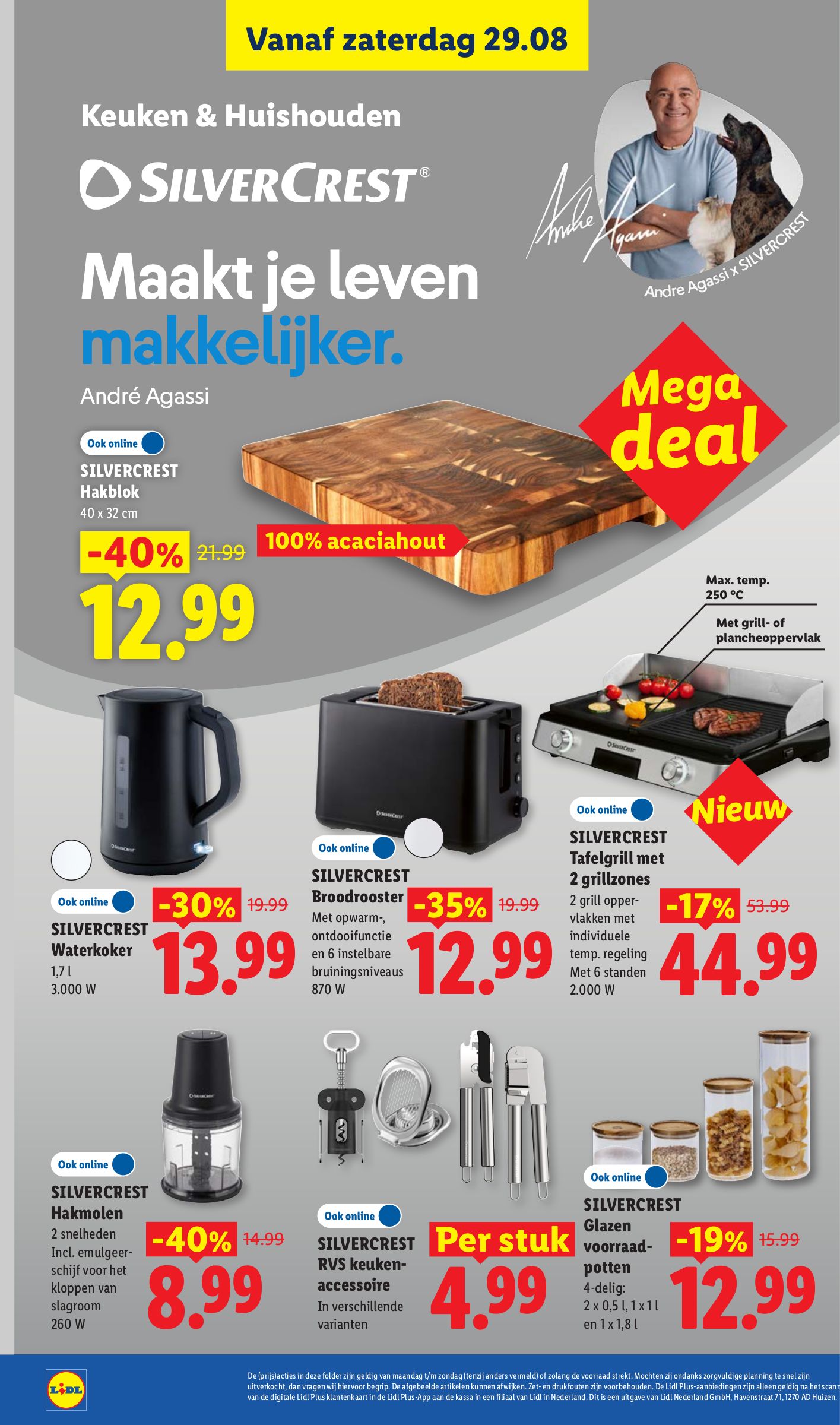 SILVERCREST Broodrooster, gemarkeerd op pagina 13 van de Lidl folder