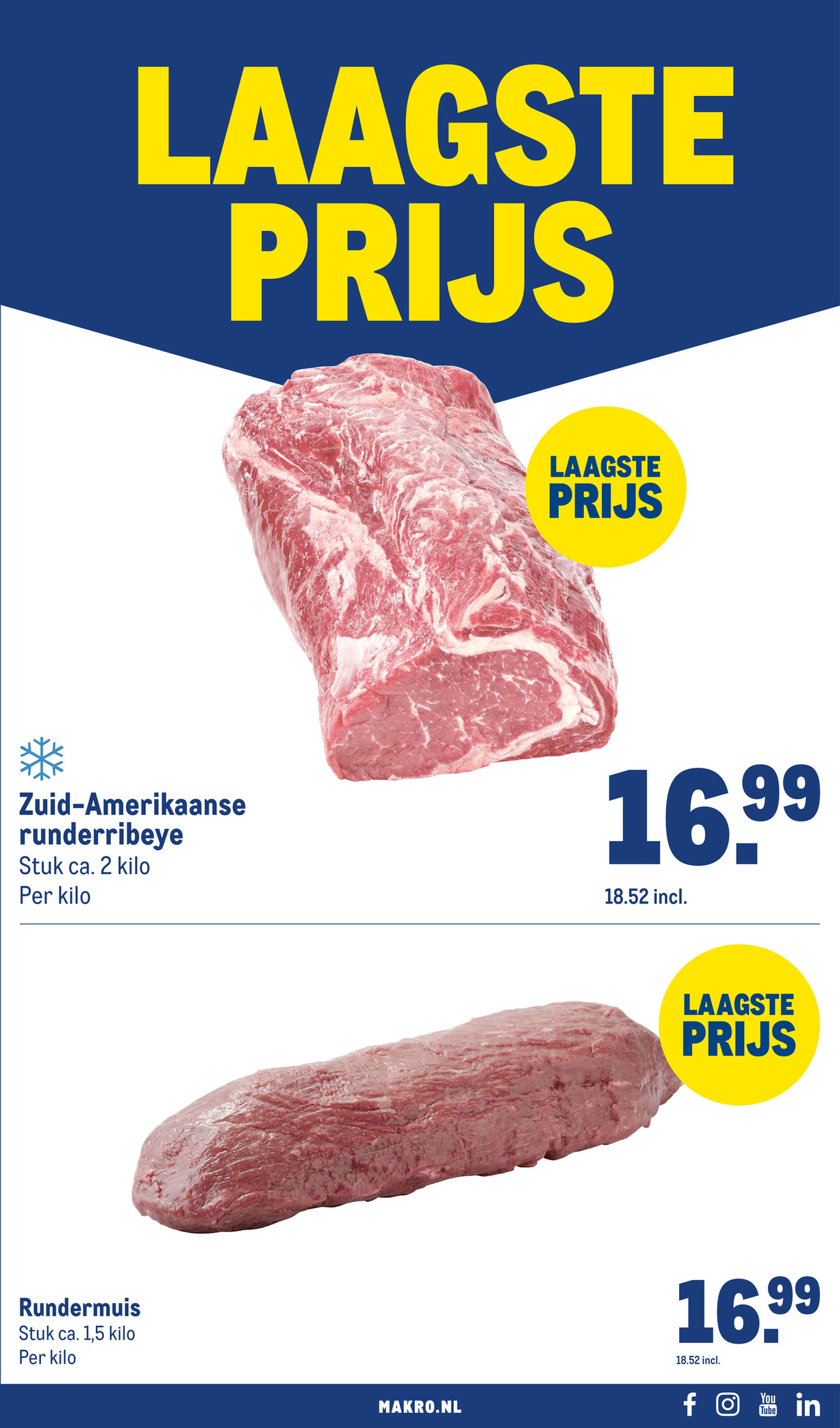 Rundermuis, gemarkeerd op pagina 7 van de Makro folder