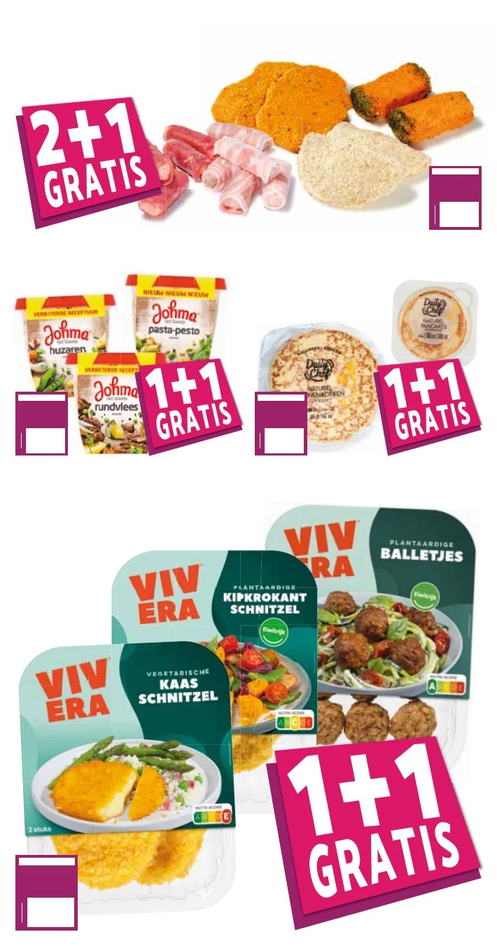 Vleeswaren en snacks, uit de MCD Supermarkt folder, pagina 3