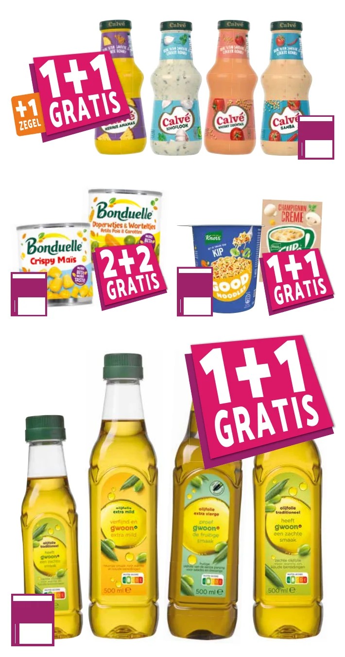 Cup-a-Soup, gemarkeerd op pagina 5 van de MCD Supermarkt folder