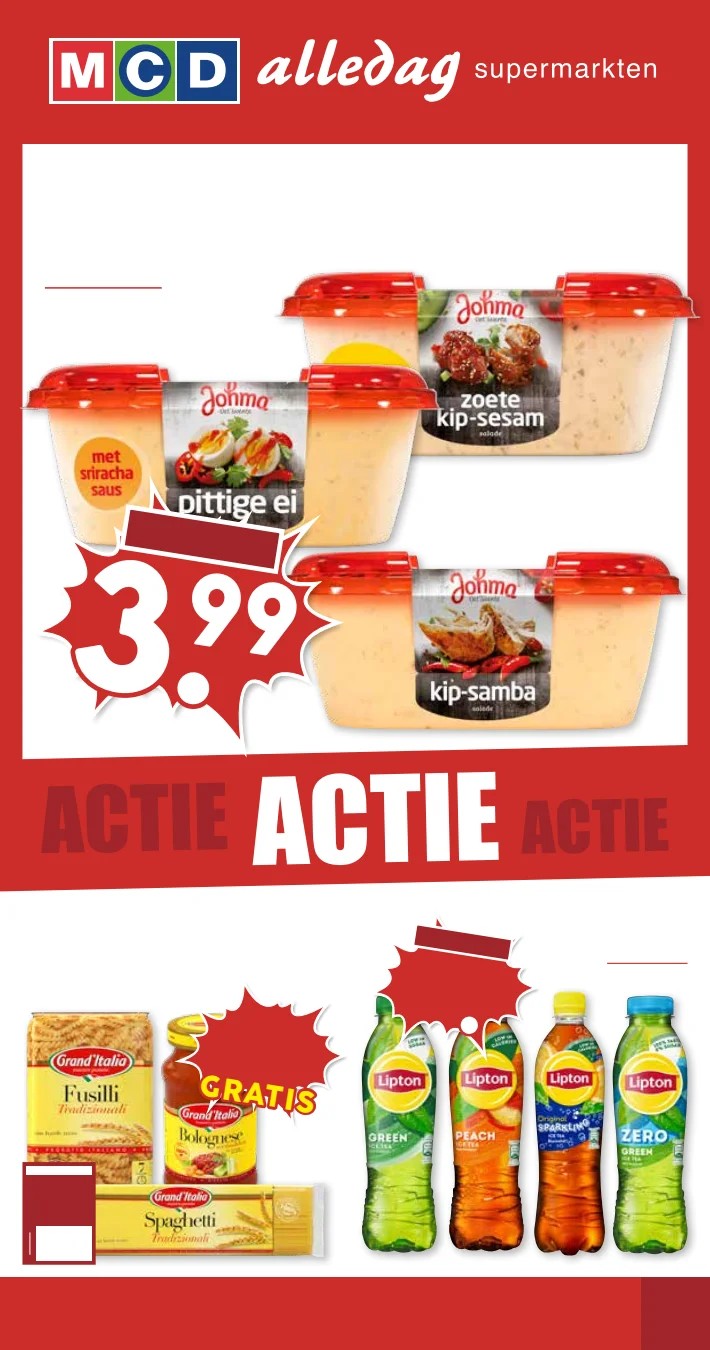 MCD Supermarkt folder
