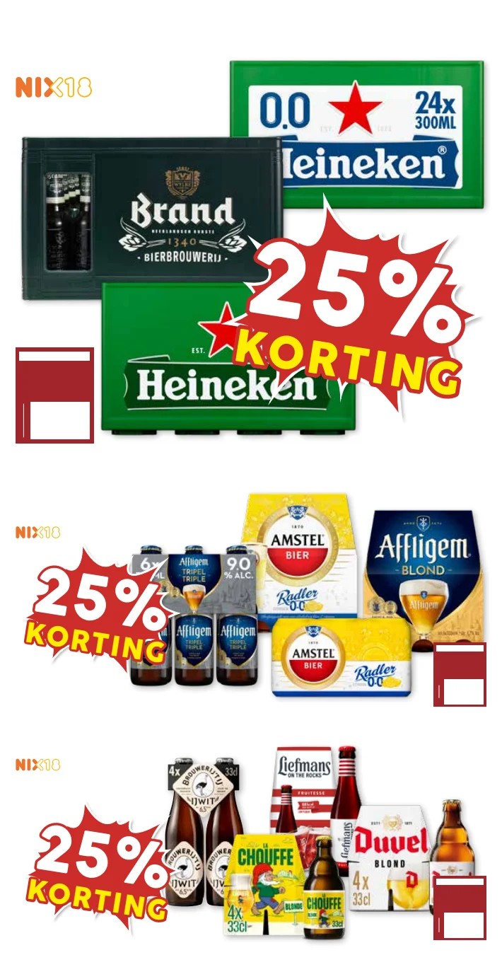 Brand & Heineken 0.0, gemarkeerd op pagina 20 van de MCD Supermarkt folder