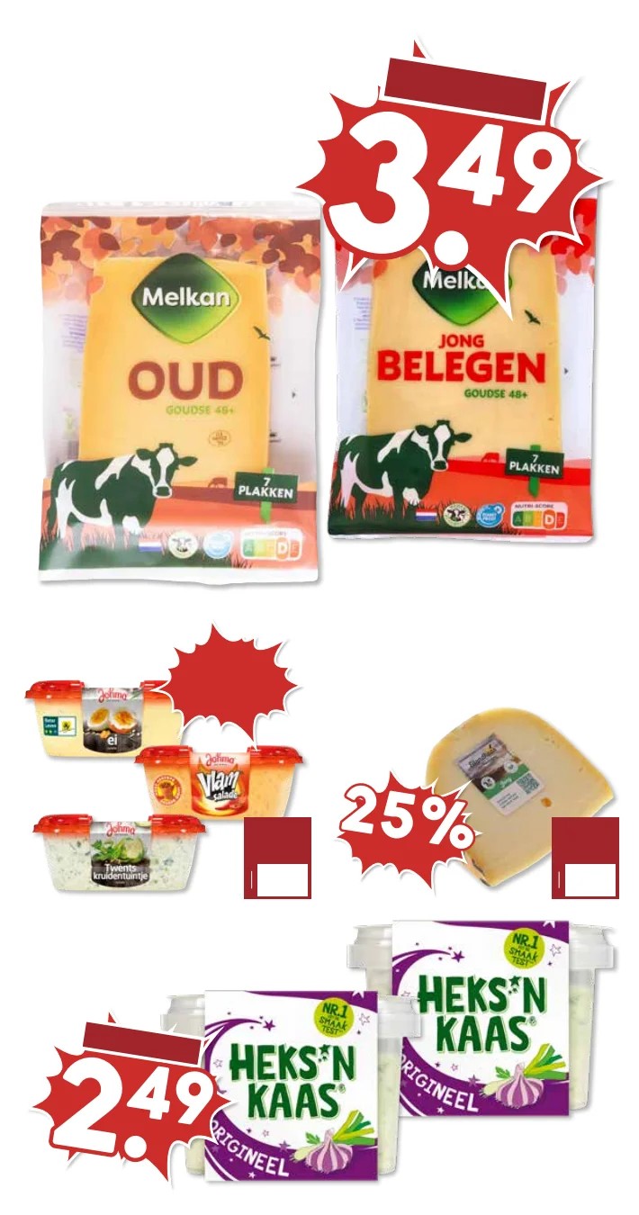 Melkan Oud, gemarkeerd op pagina 11 van de MCD Supermarkt folder