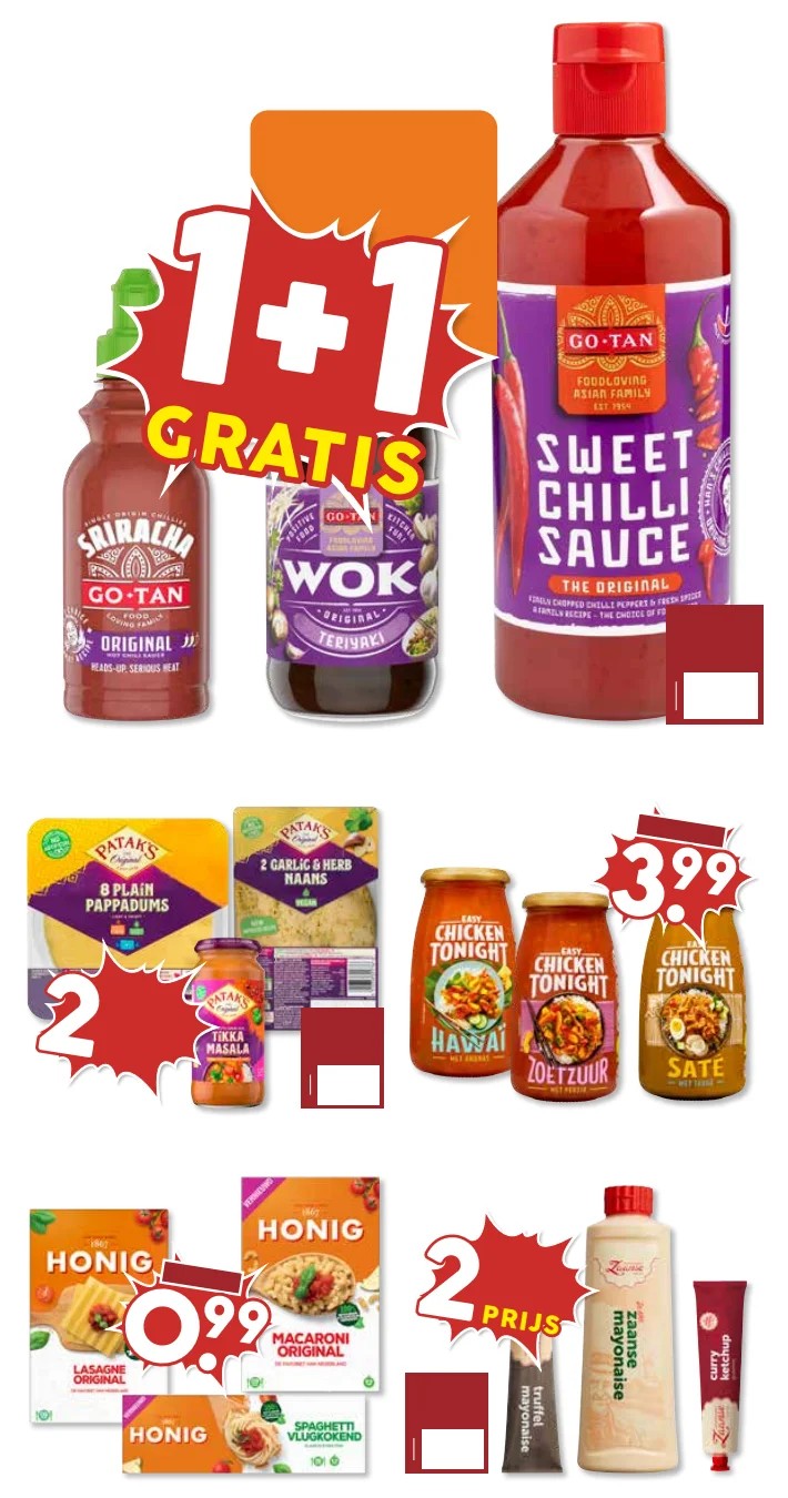 Chicken Tonight, gemarkeerd op pagina 15 van de MCD Supermarkt folder