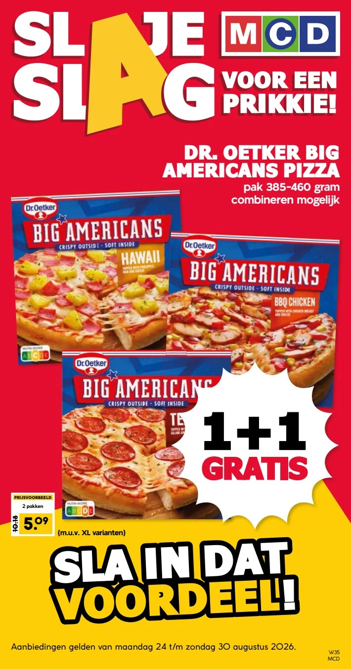 MCD Supermarkt folder