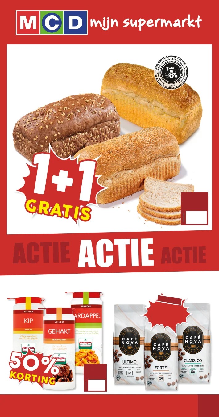 MCD Supermarkt folder