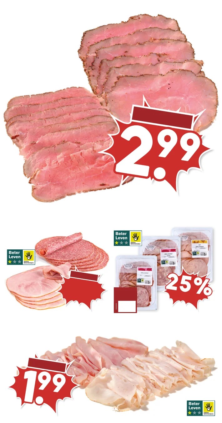 Ham en kipfilet assortiment, uit de MCD Supermarkt folder, pagina 10