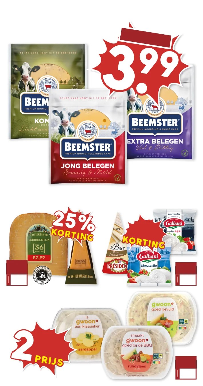Rotterdamsche Oude borrelstuk, gemarkeerd op pagina 11 van de MCD Supermarkt folder
