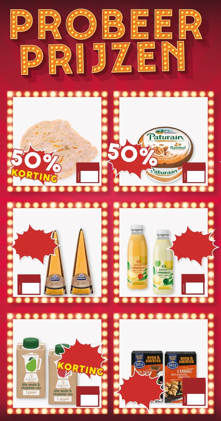 limonade, gemarkeerd op pagina 2 van de MCD Supermarkt folder