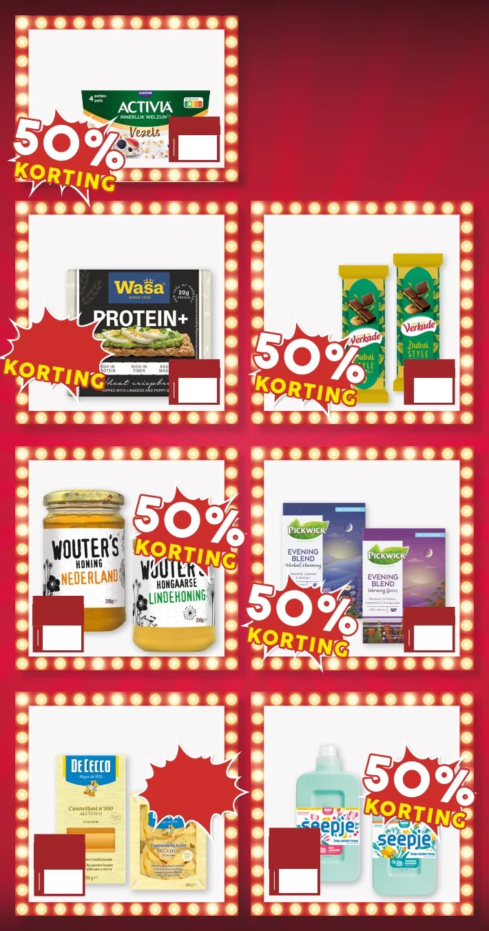 Wasa, gemarkeerd op pagina 3 van de MCD Supermarkt folder