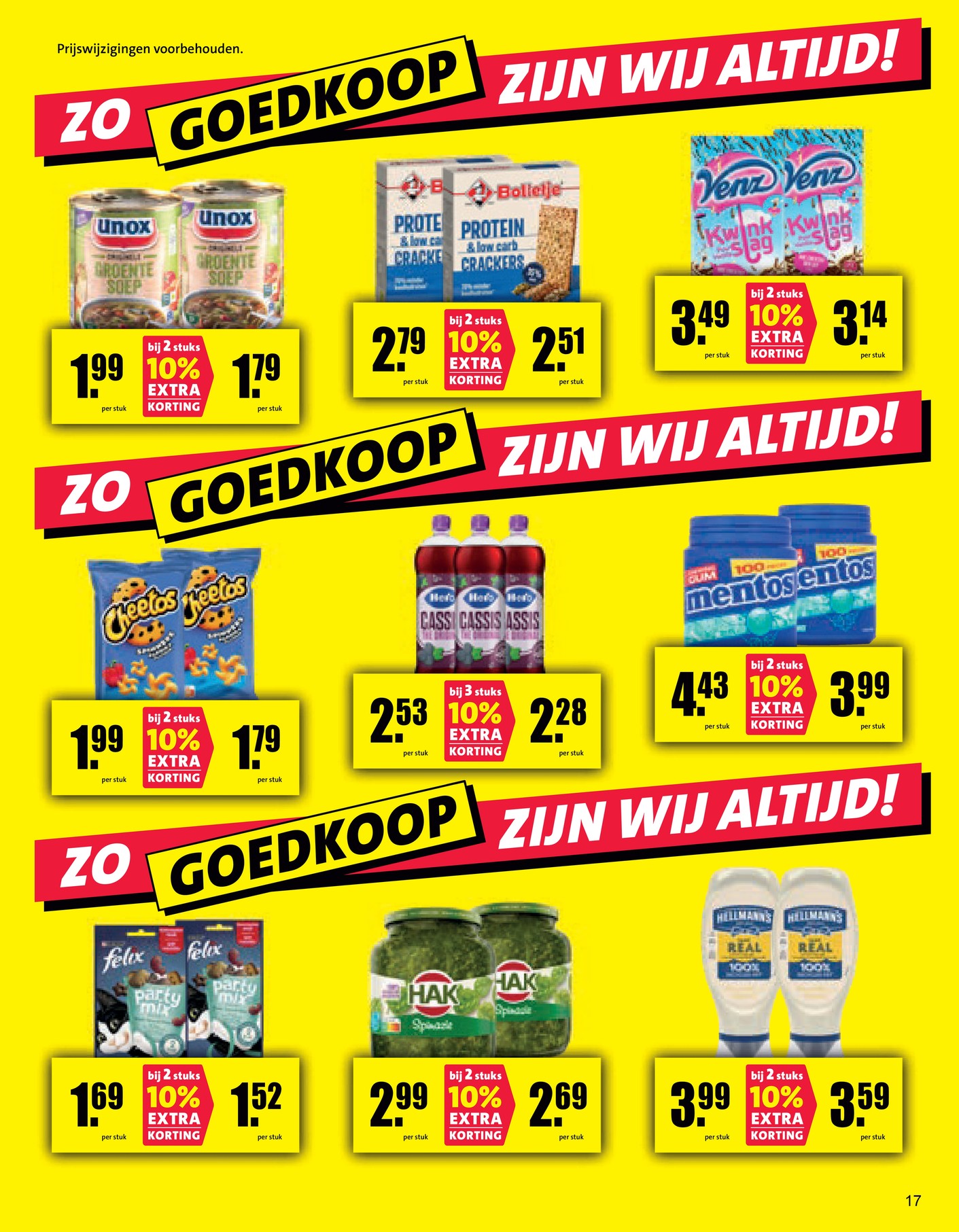 Hellmann's Real, gemarkeerd op pagina 16 van de Nettorama folder