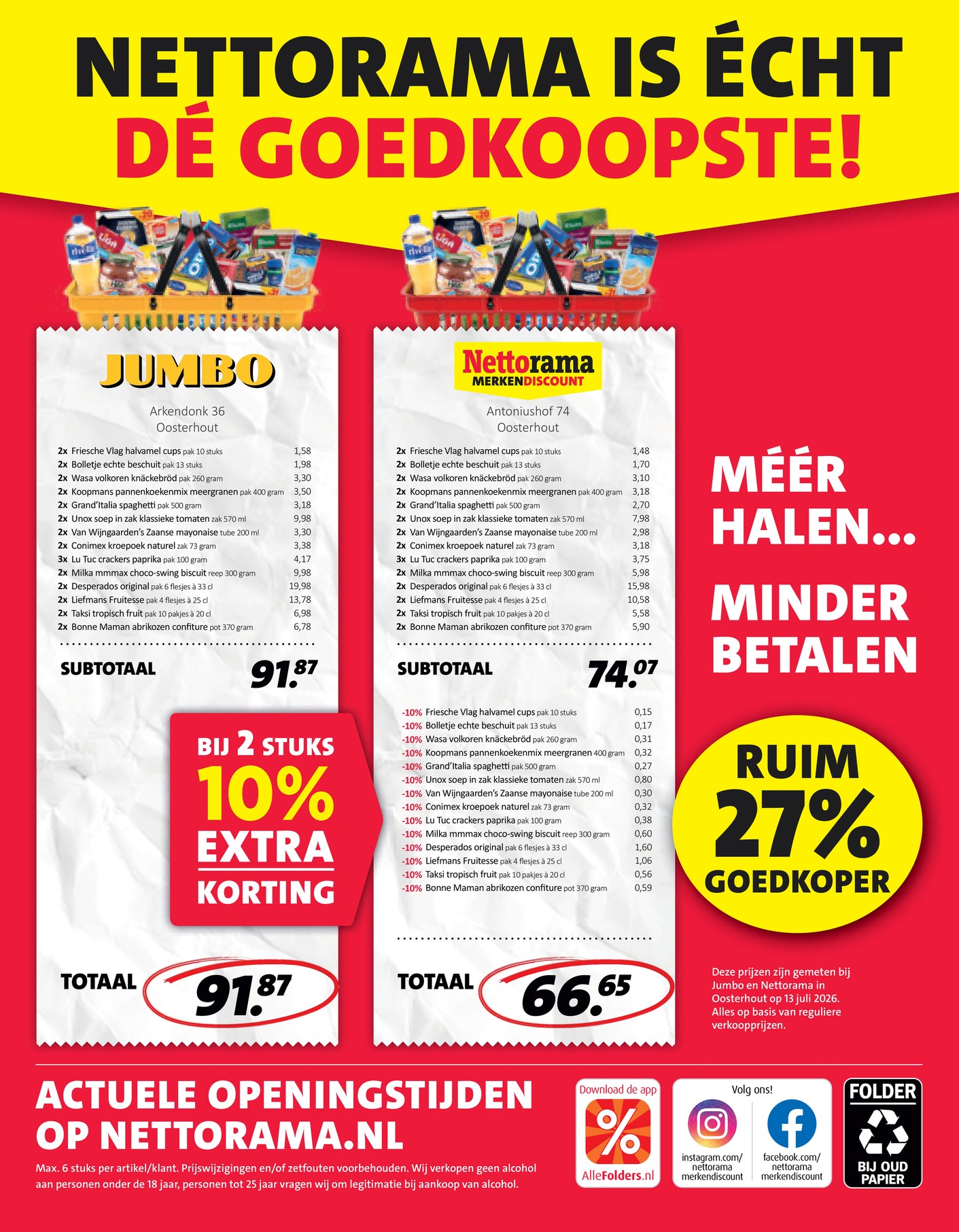 Nettorama folder, pagina 33 van 34