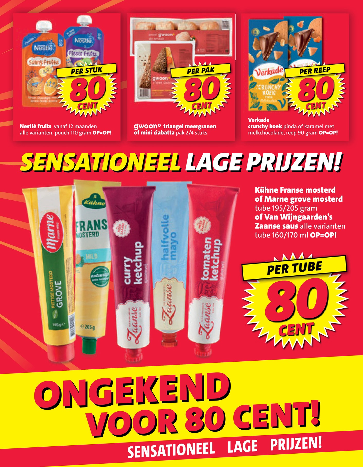 gwoon triangel meergranen of mini ciabatta, gemarkeerd op pagina 17 van de Nettorama folder