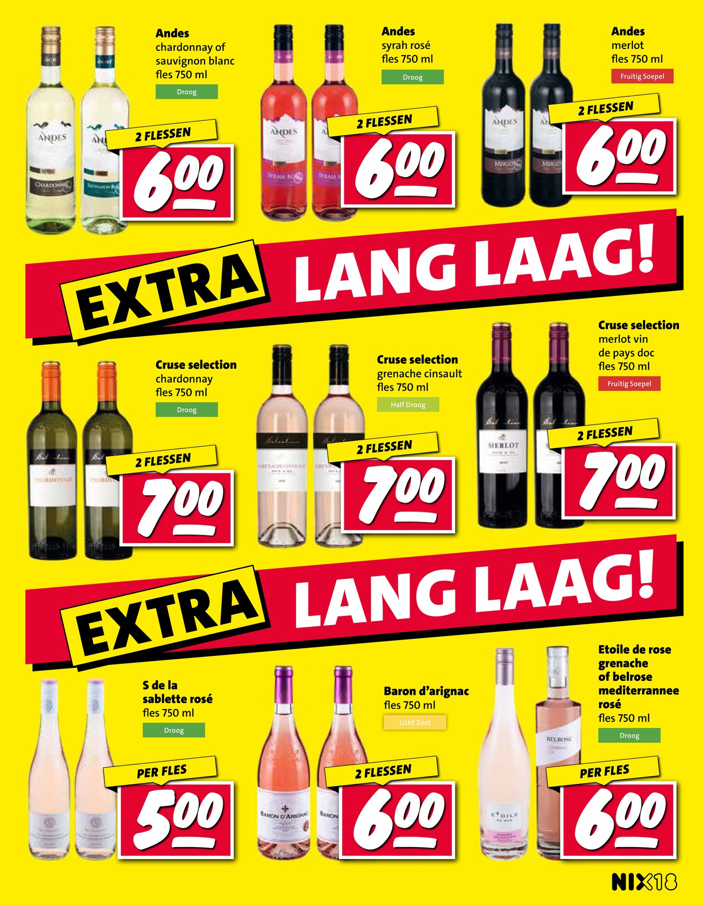 Baron d'arignac, gemarkeerd op pagina 35 van de Nettorama folder