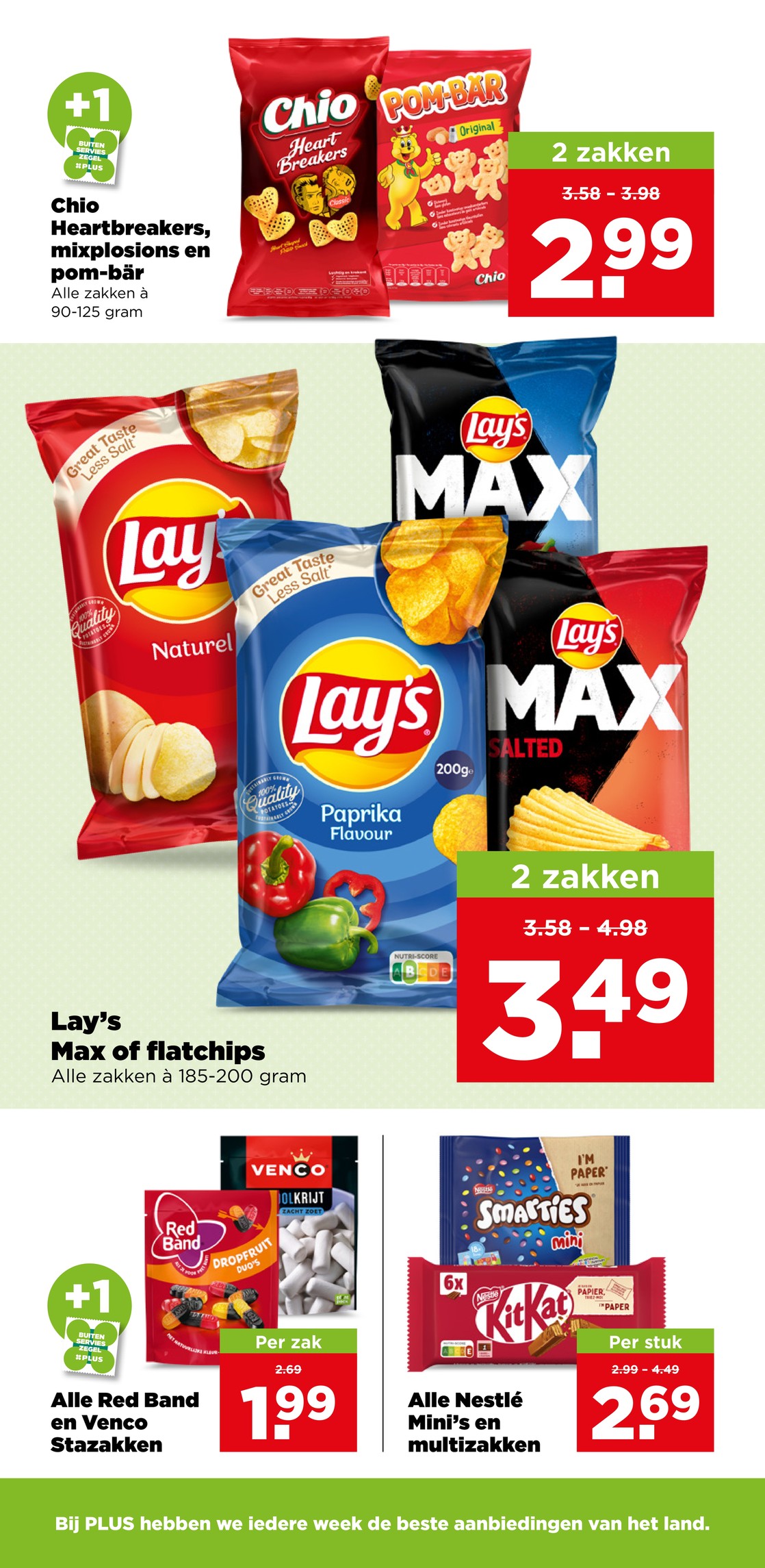 Chio Heartbreakers, mixplosions en pom-bär, uit de Plus folder, pagina 24