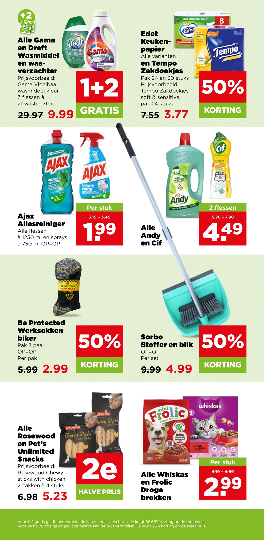 Be Protected Werksokken, gemarkeerd op pagina 32 van de Plus folder
