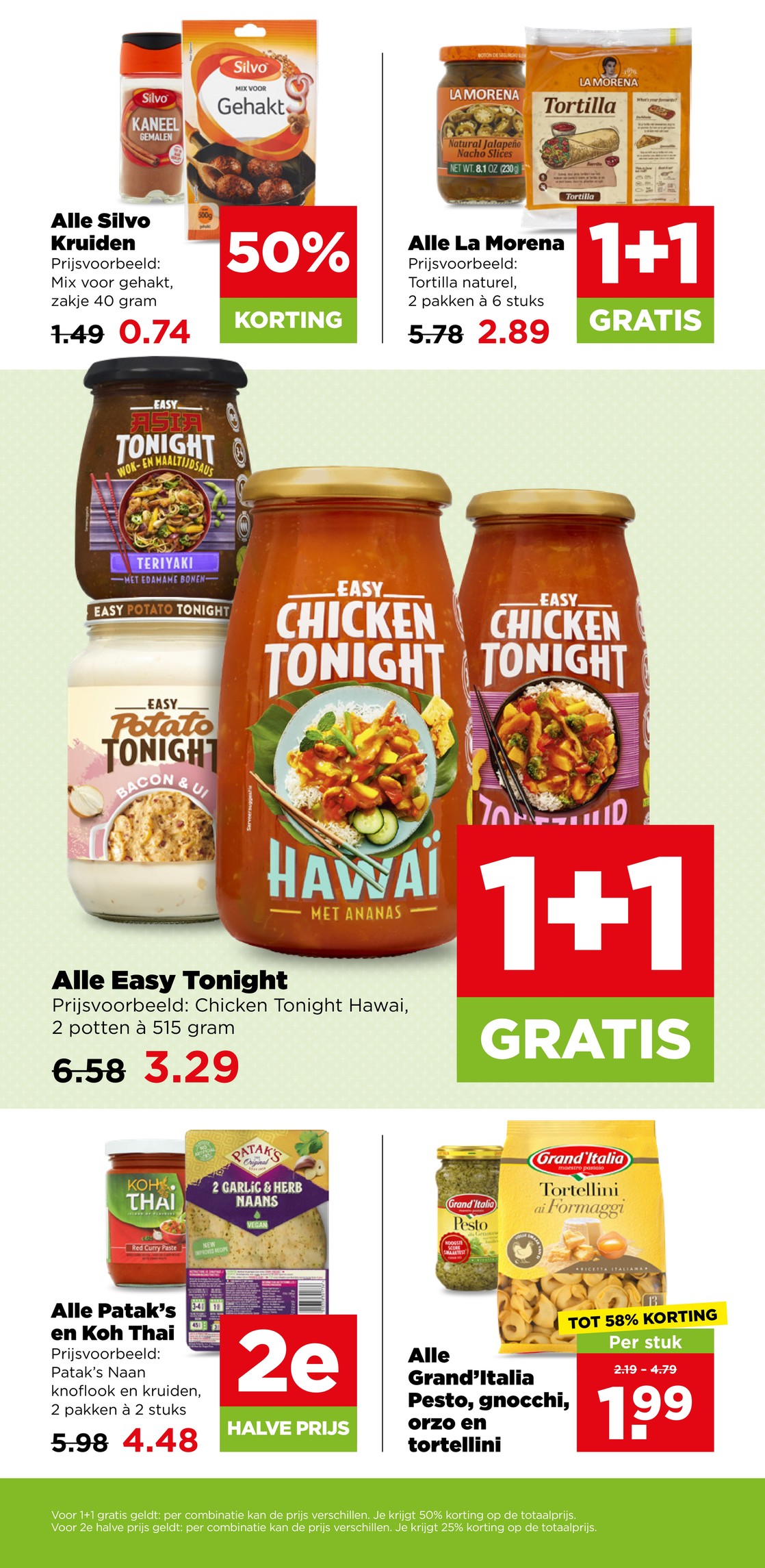 Silvo kruiden en mixen, gemarkeerd op pagina 25 van de Plus folder
