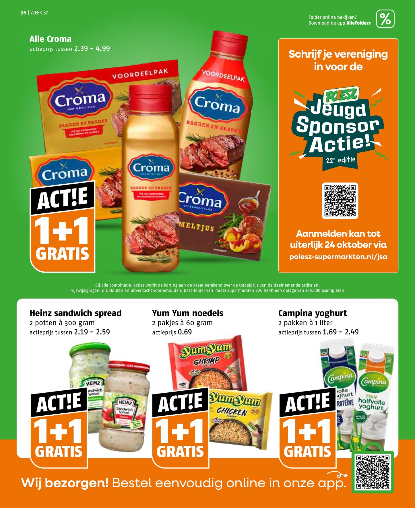 Poiesz folder, pagina 36 van 37