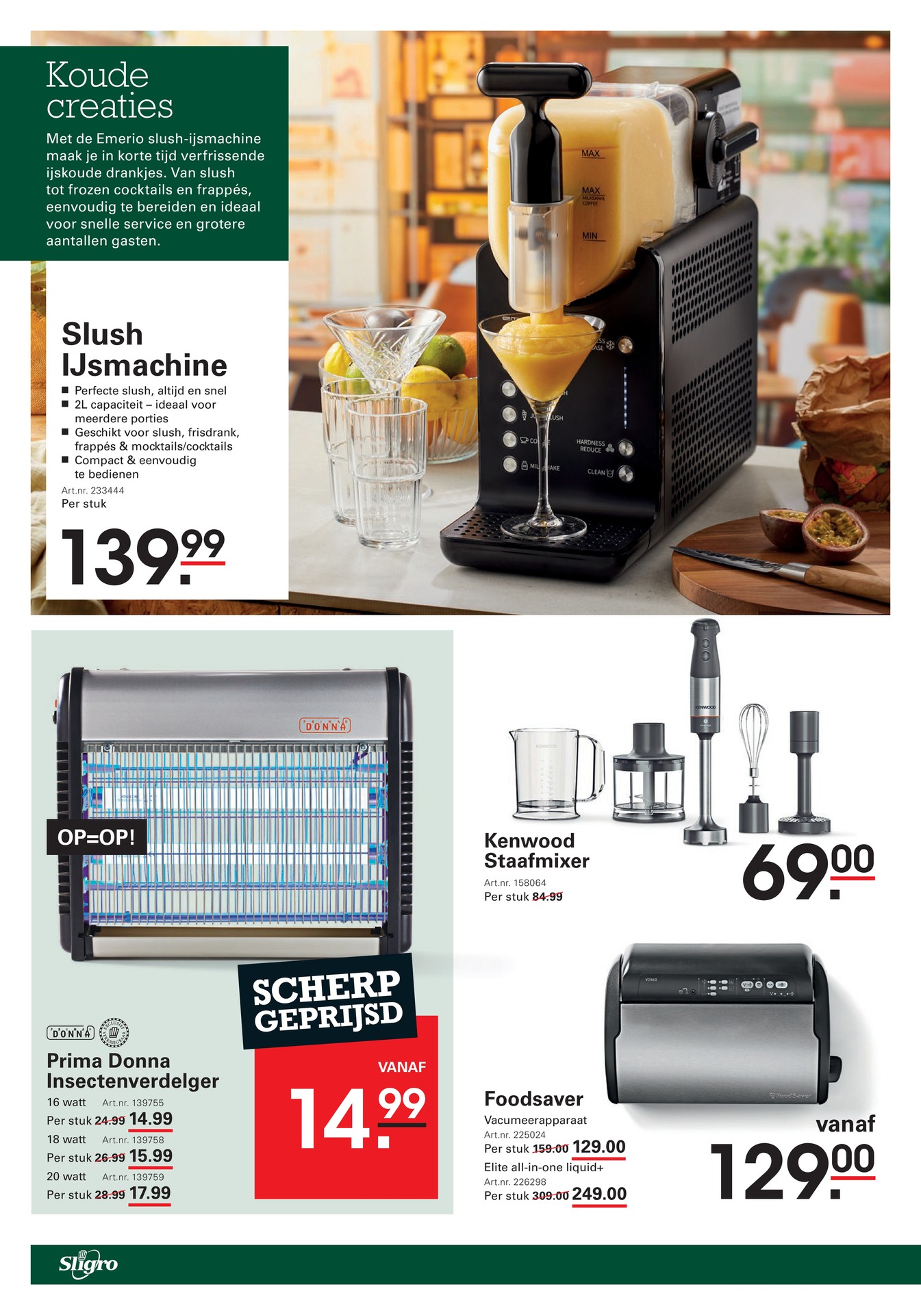 Sligro folder, pagina 68 van 77
