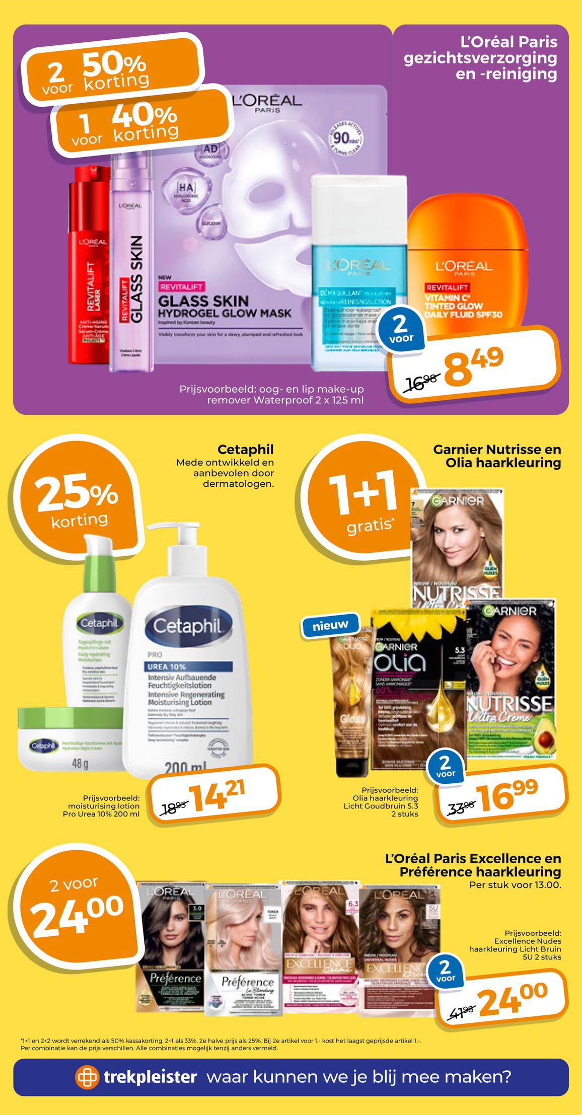L'Oréal Paris Excellence en Préférence haarkleuring, uit de Trekpleister folder, pagina 6