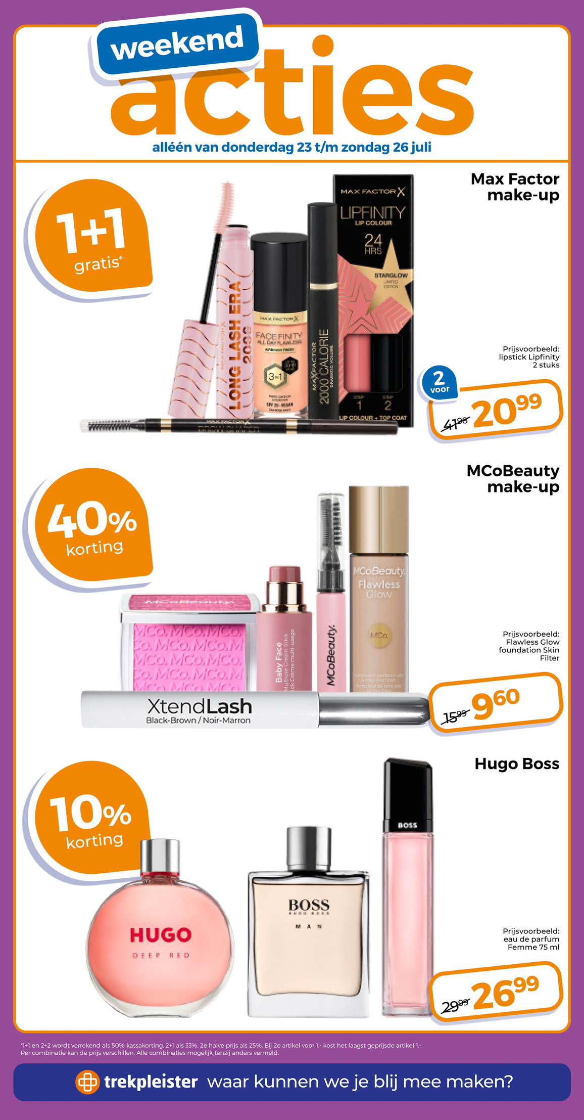 Max Factor Lipfinity Lip Colour, gemarkeerd op pagina 16 van de Trekpleister folder