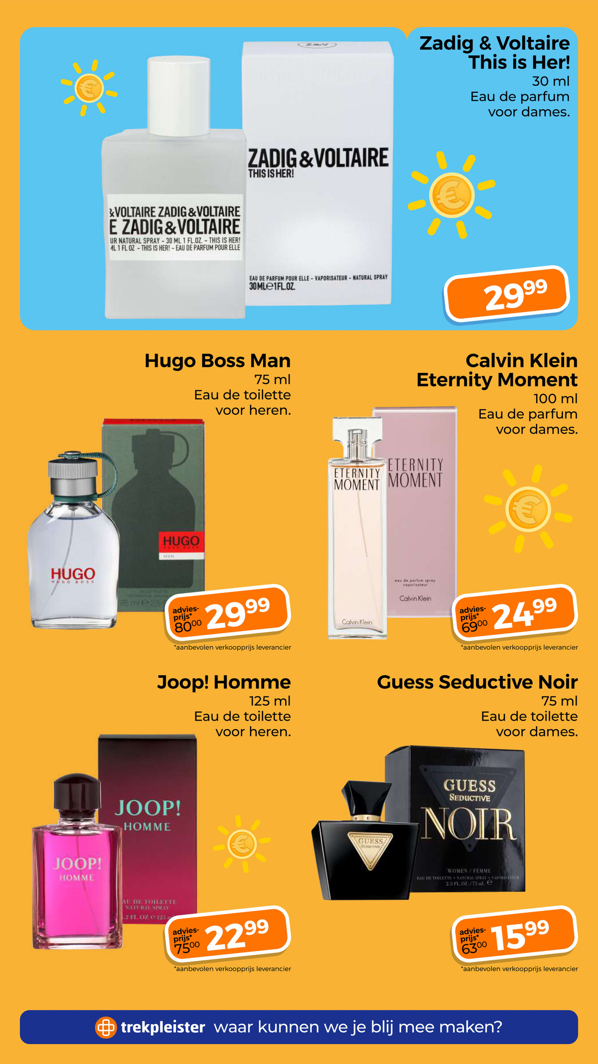 Guess Seductive Noir, gemarkeerd op pagina 9 van de Trekpleister folder